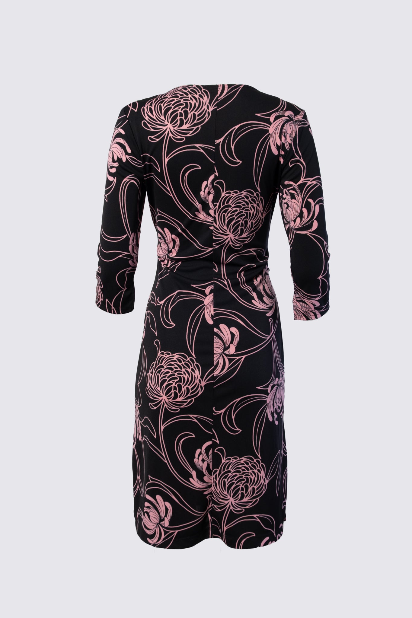 Y2K La Belle Floral Print Midi Dress