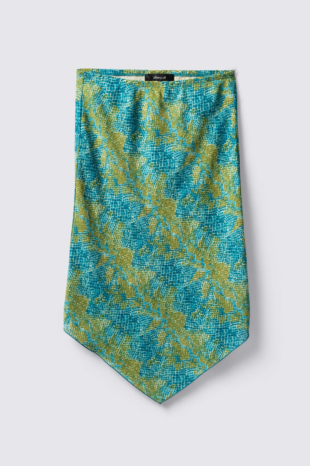 Y2K Arden B Reptile Print Slip Skirt