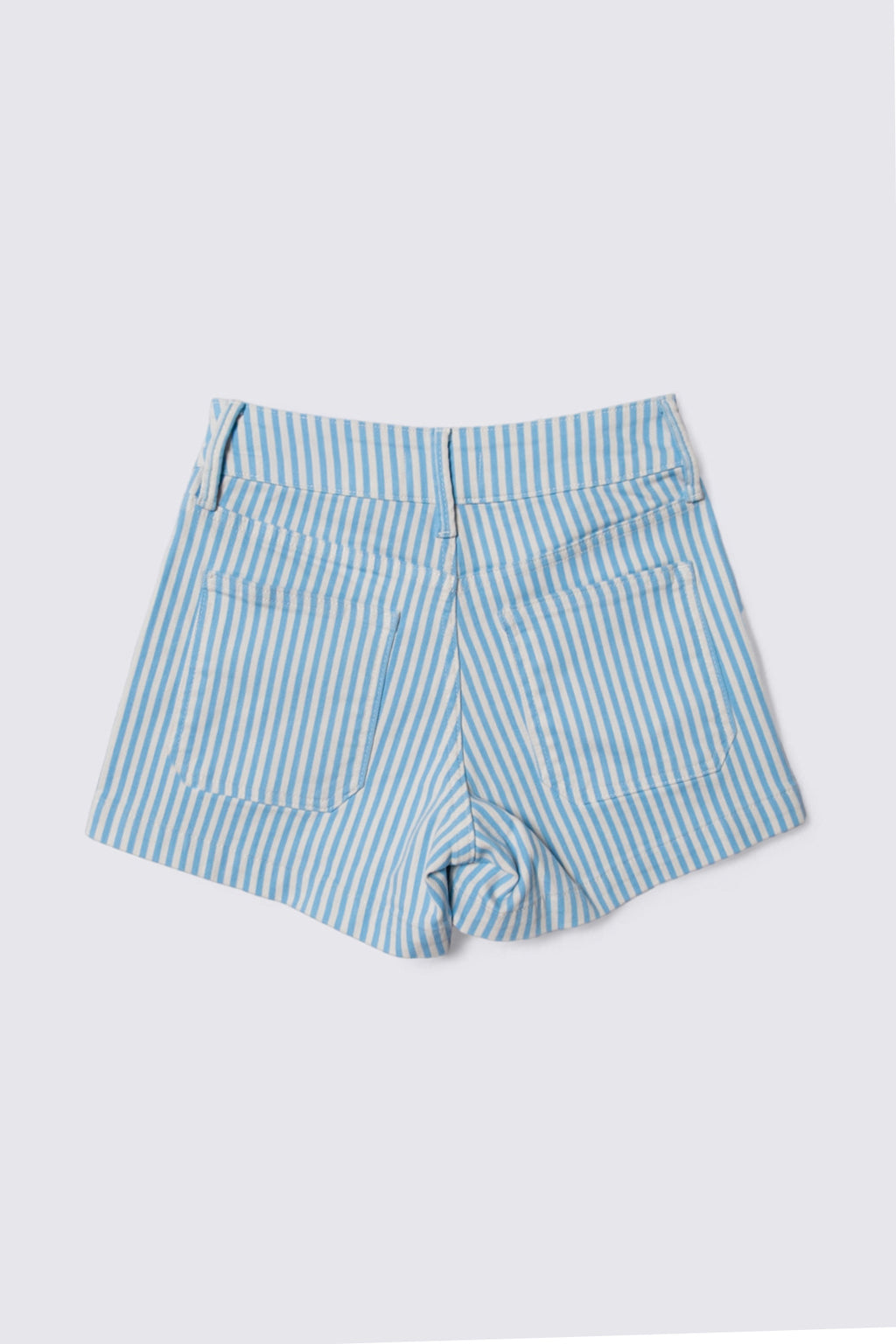 Just Black Pin Stripe Utility Shorts