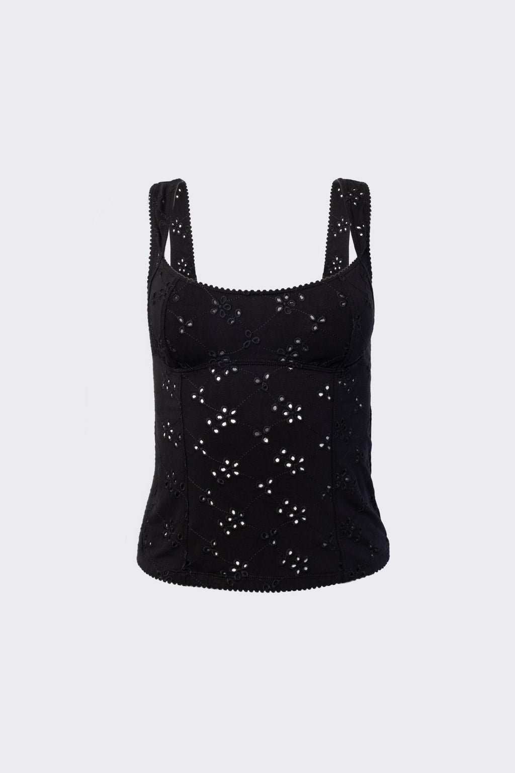 Free People Full Bloom Cotton Eyelet Cami