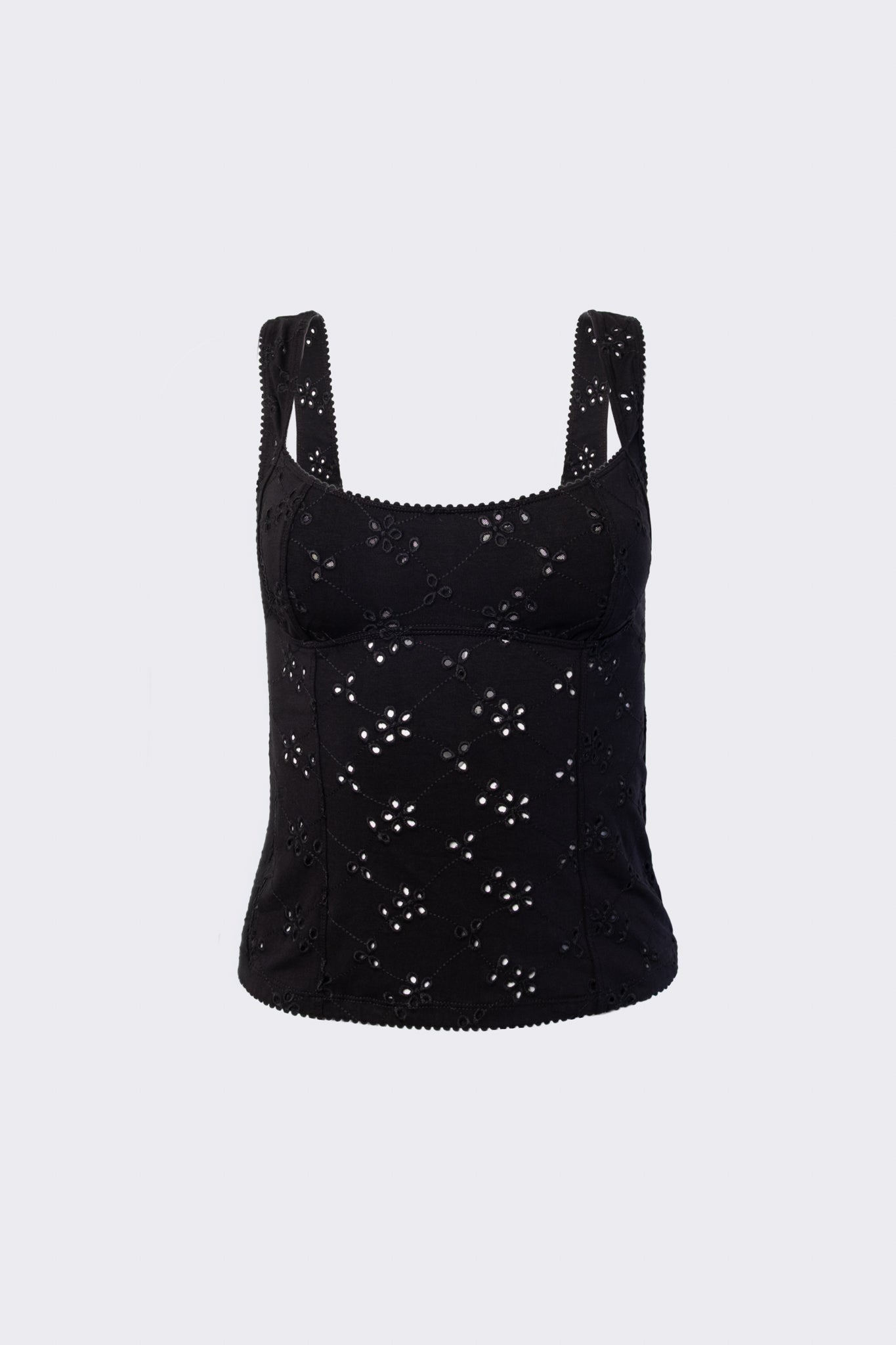 Free People Full Bloom Cotton Eyelet Cami