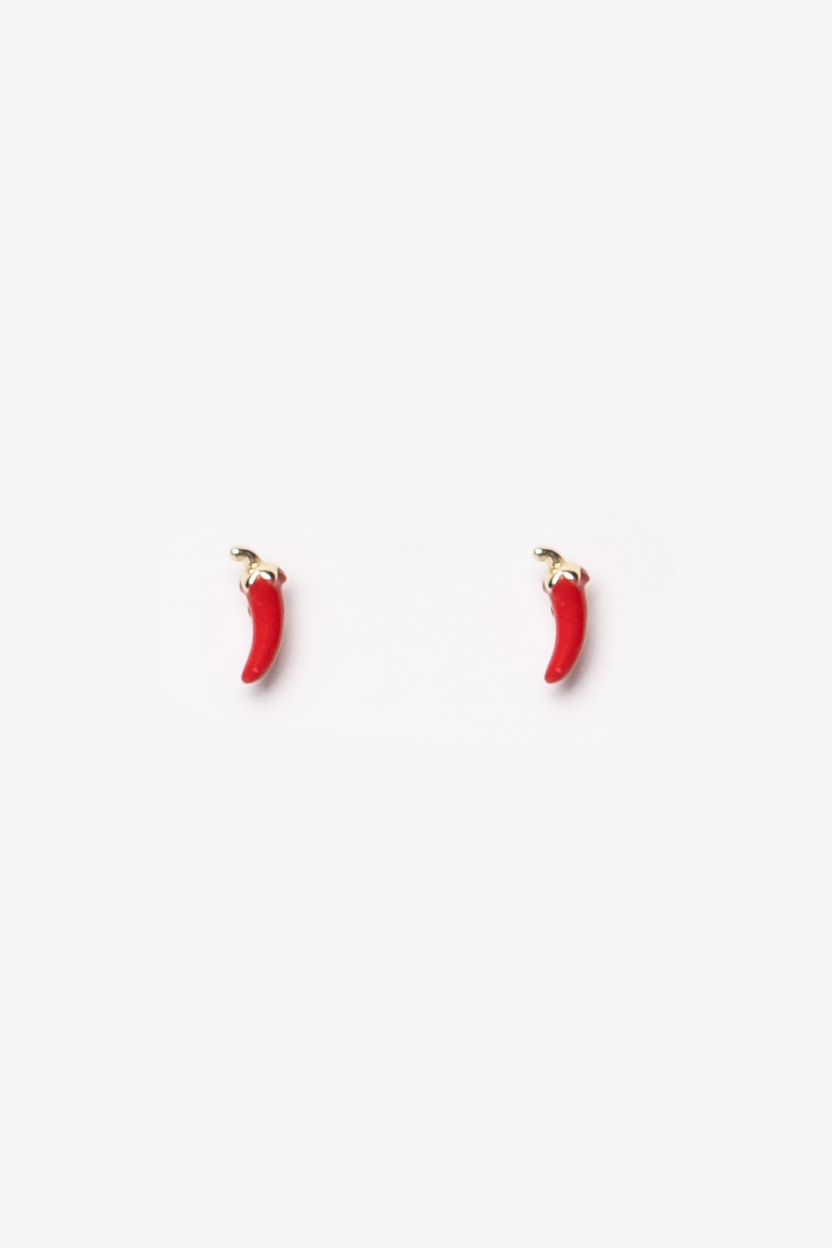 Teeny Chili Pepper Studs