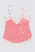 Y2K Charlotte Russe Layered Micro Mesh Cami Top