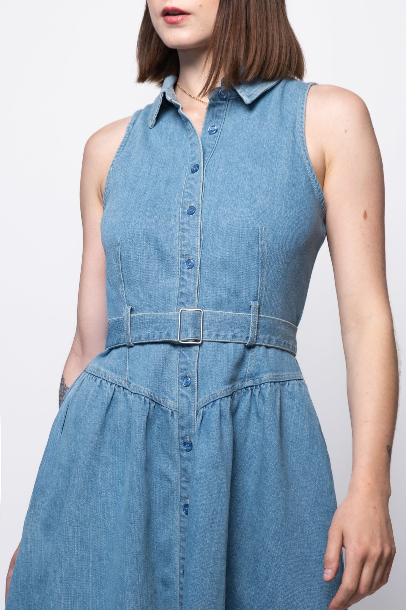 Steve Madden Mary Denim Dress – Calico