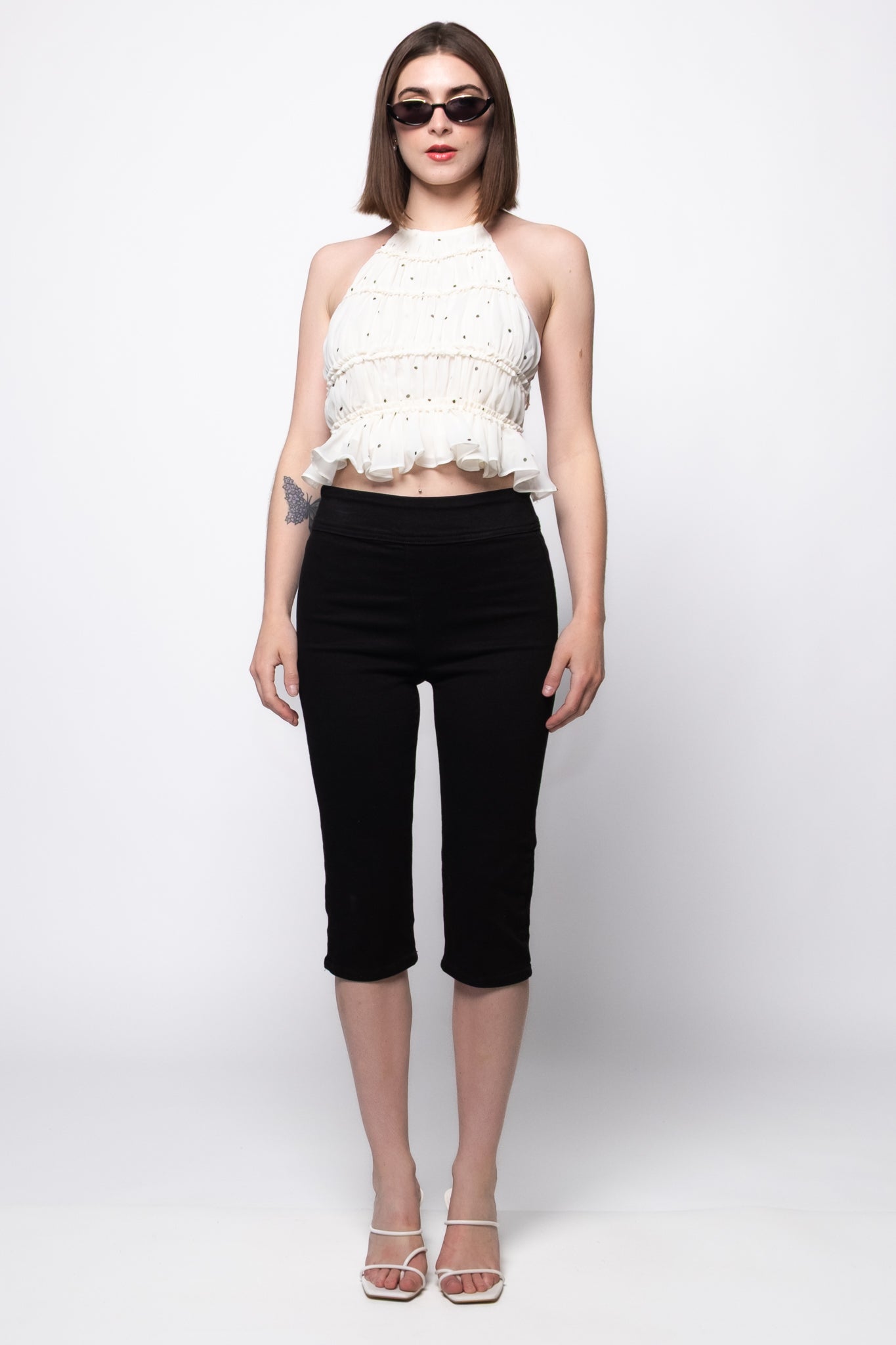 Noa Polka Dot Halter Top