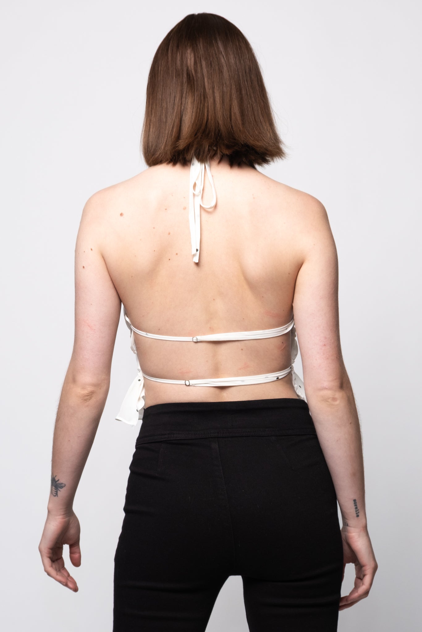 キャミソール 「ODDONEOUT」TWO LINE HALTER NECK TOP Line & Dot Leena Halter Top | Shopbop
