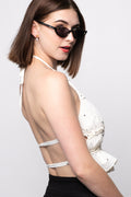 Noa Polka Dot Halter Top