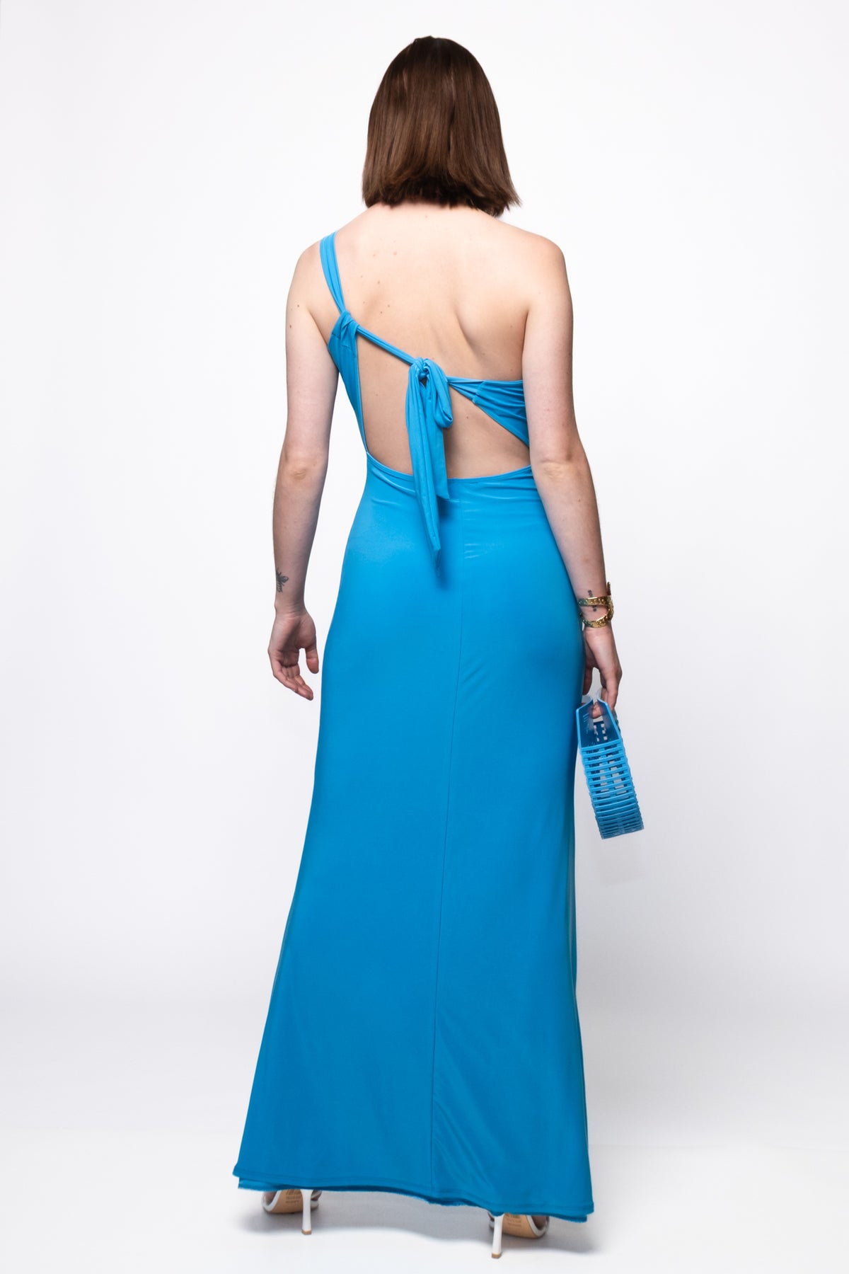 Thalassa One Shoulder Maxi Dress