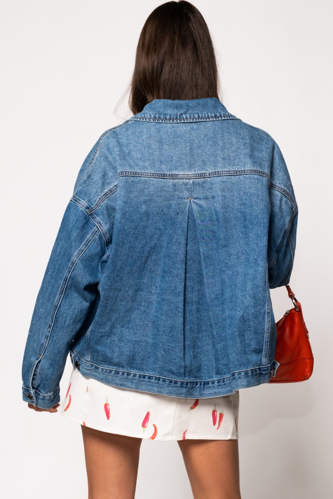 Just Black Relaxed Fit Denim Jacket
