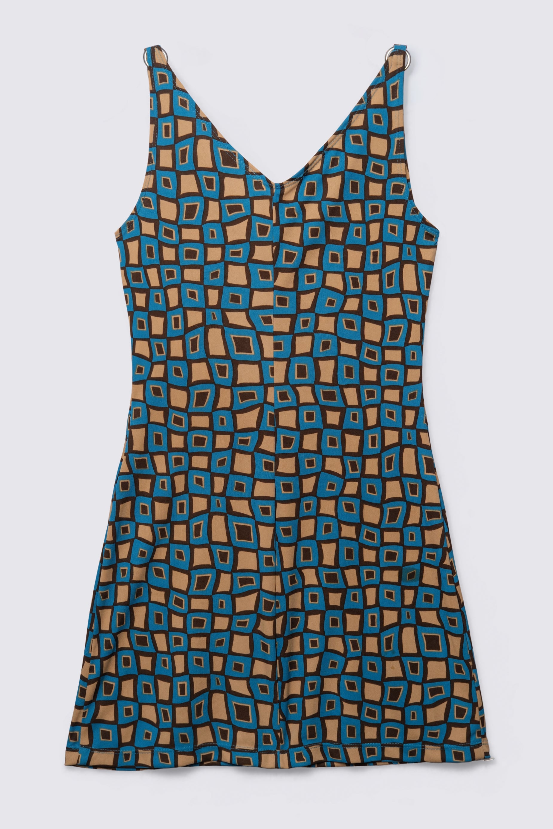 Y2K My Michelle Geo Print Mini Dress
