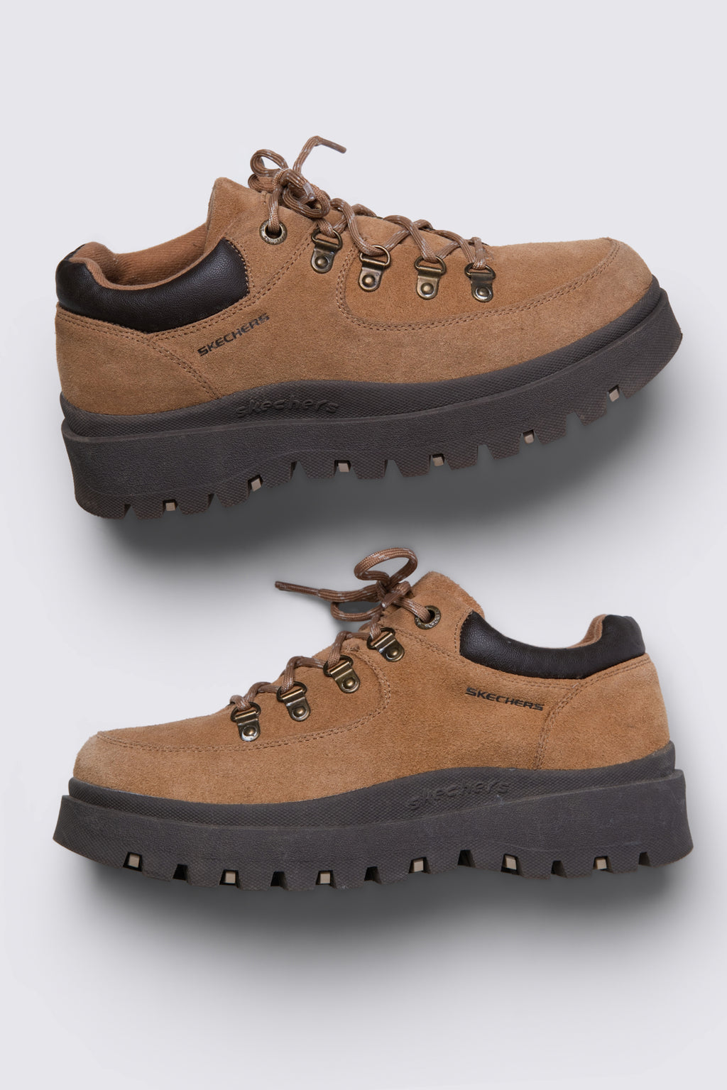 Y2K Skechers Chunky Suede Work Boots
