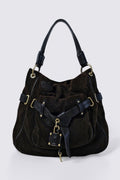 Y2K Juicy Couture Lock & Key Terry Cloth Hobo Bag