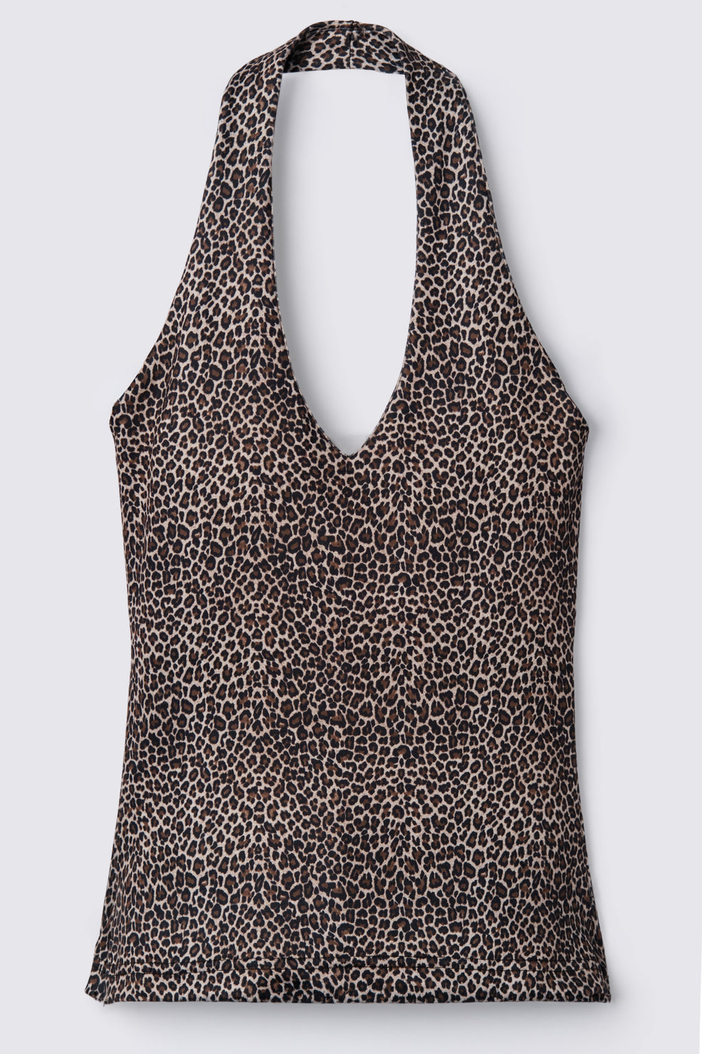 Y2K Formula X Leopard Halter Top