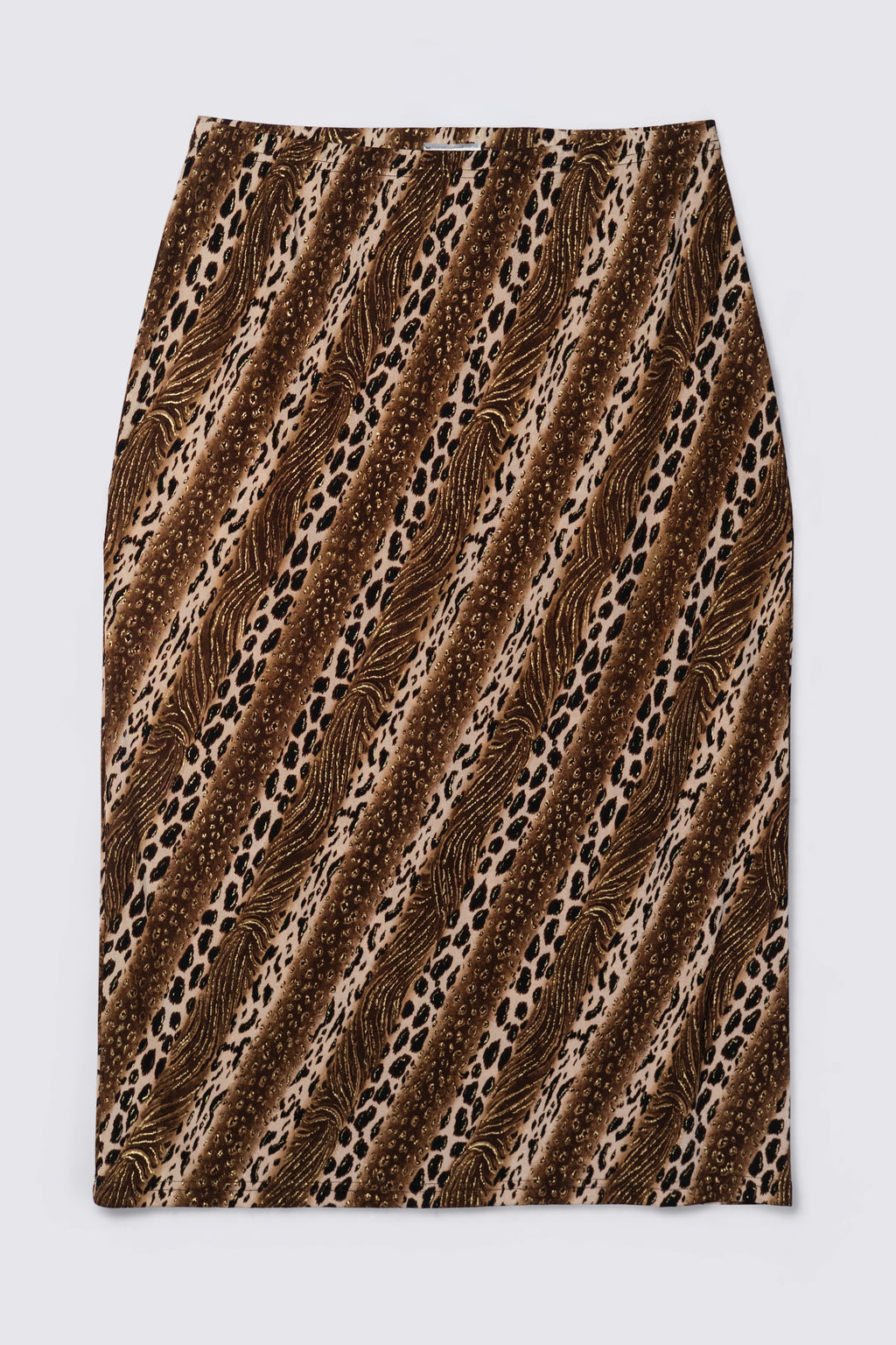 Y2K Fashion Bug Animal Print Slip Skirt
