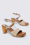 90s Victoria's Secret Suede Clog Sandals