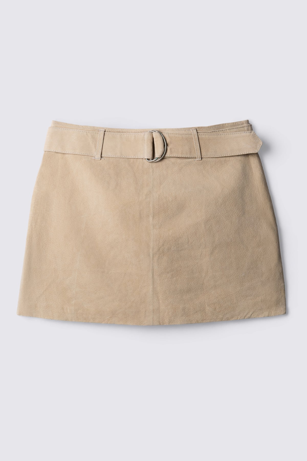 Y2K Deadstock Weathervane Suede Mini Skirt