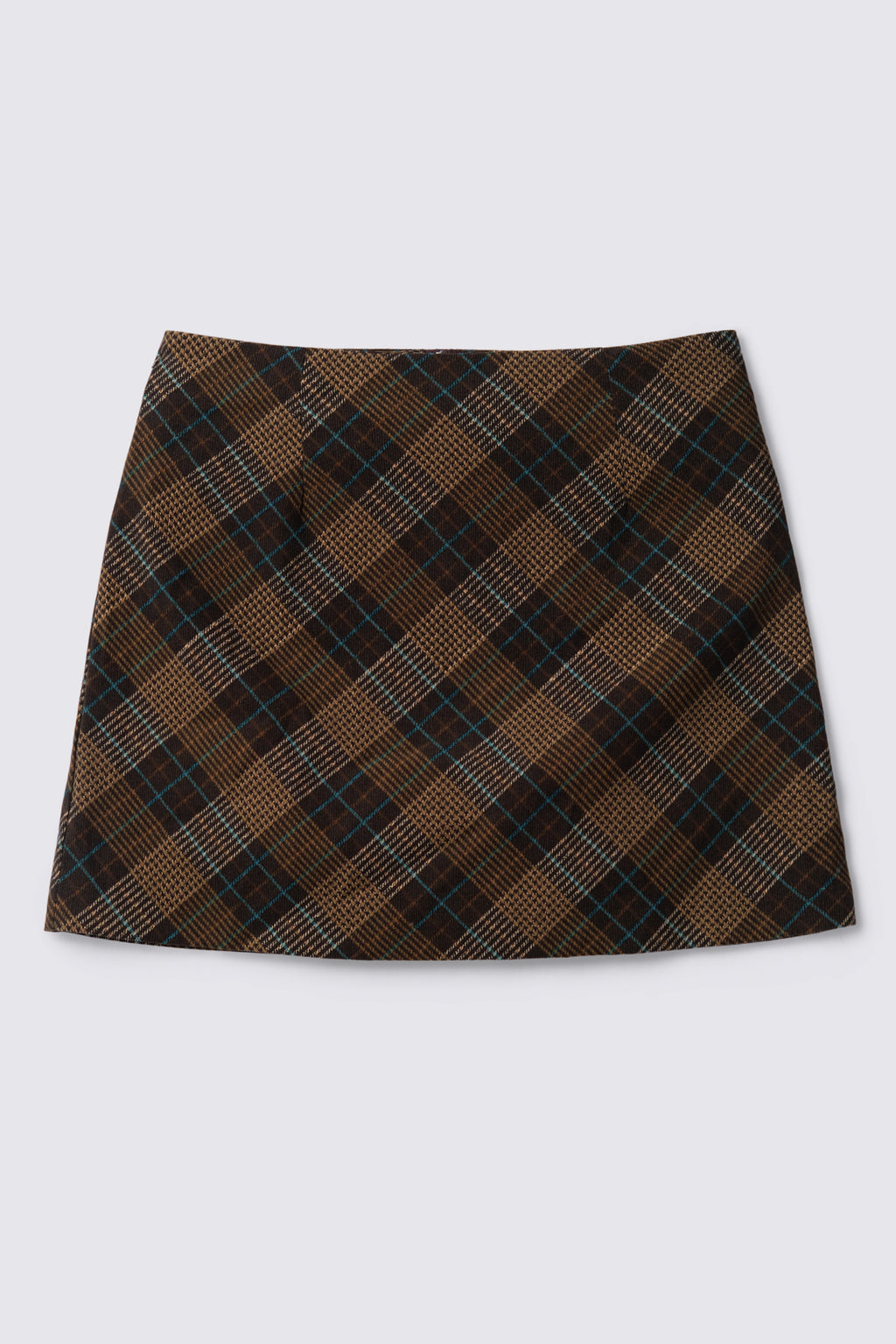 90s A Byer Plaid Mini Skirt