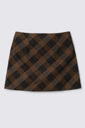 90s A Byer Plaid Mini Skirt