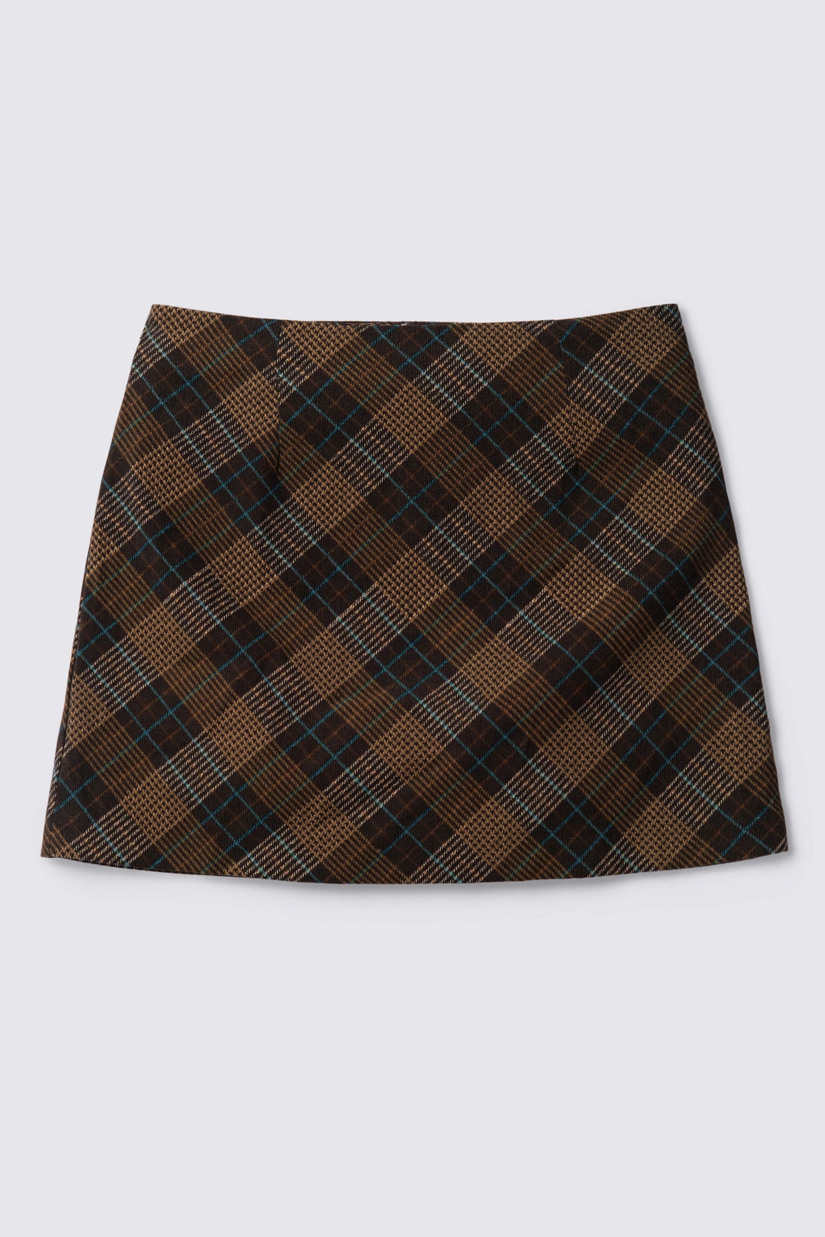 90s A Byer Plaid Mini Skirt