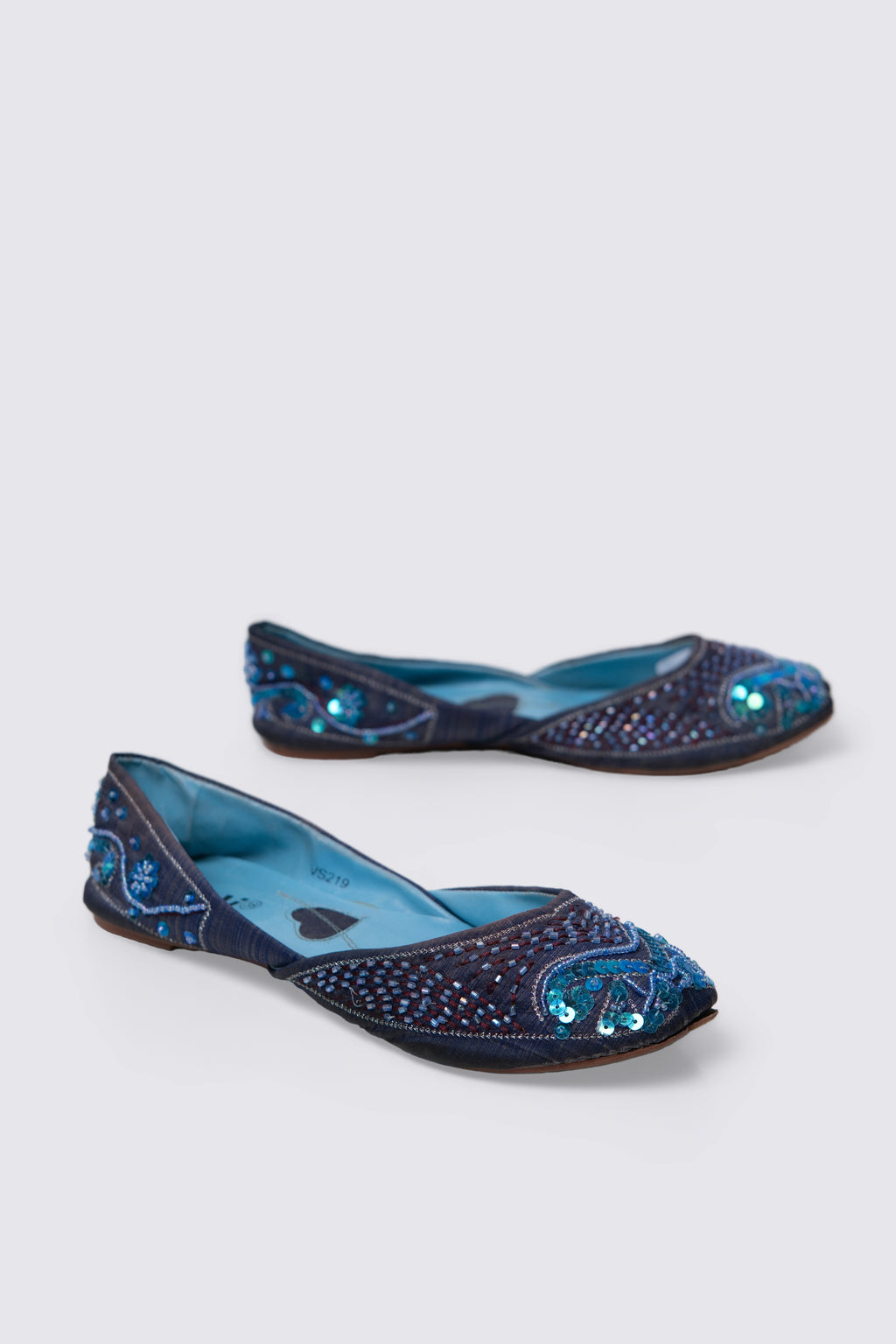 Y2K Euro Beaded Ballet Flats