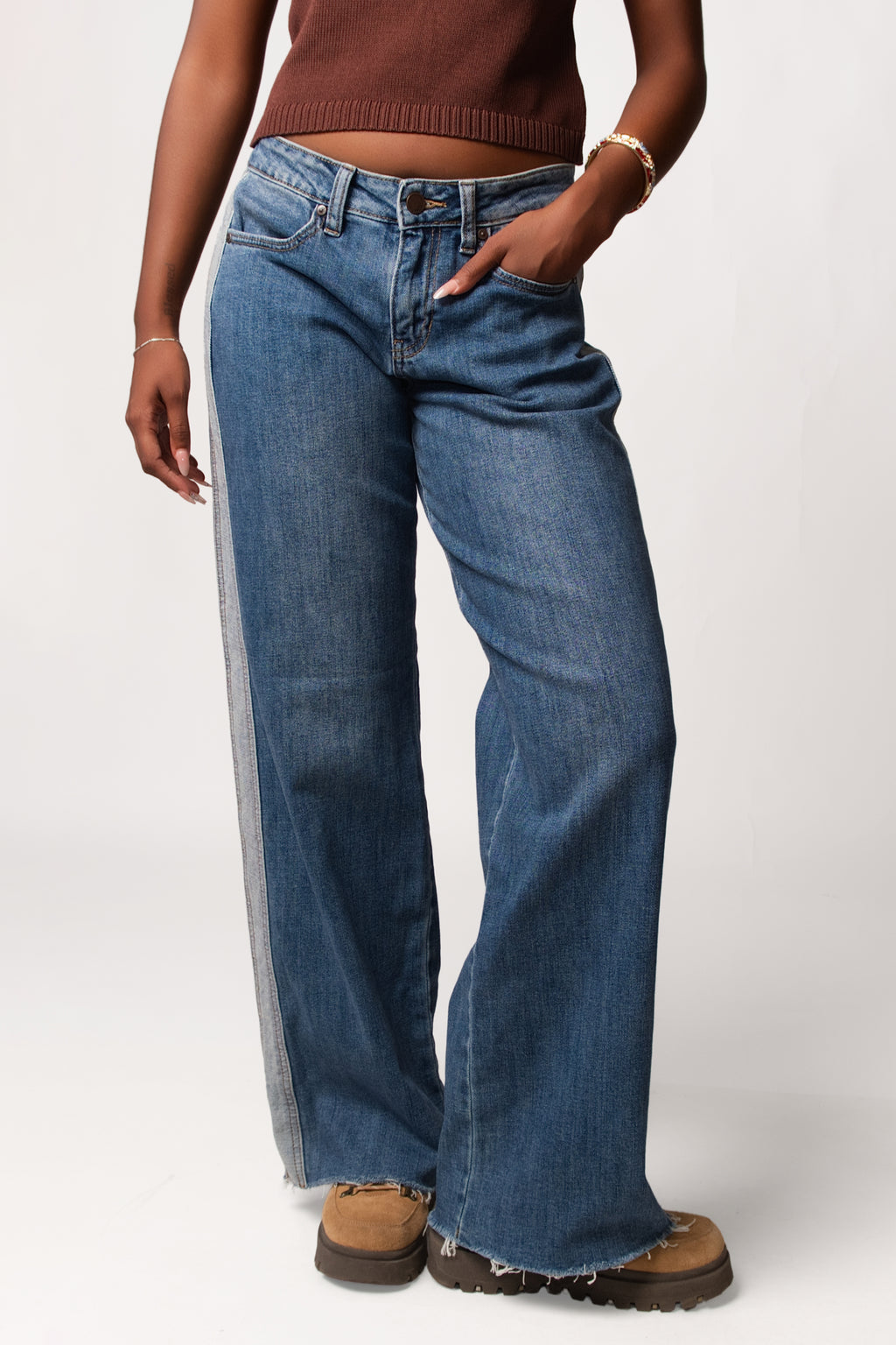 Side Track Baggy Jeans