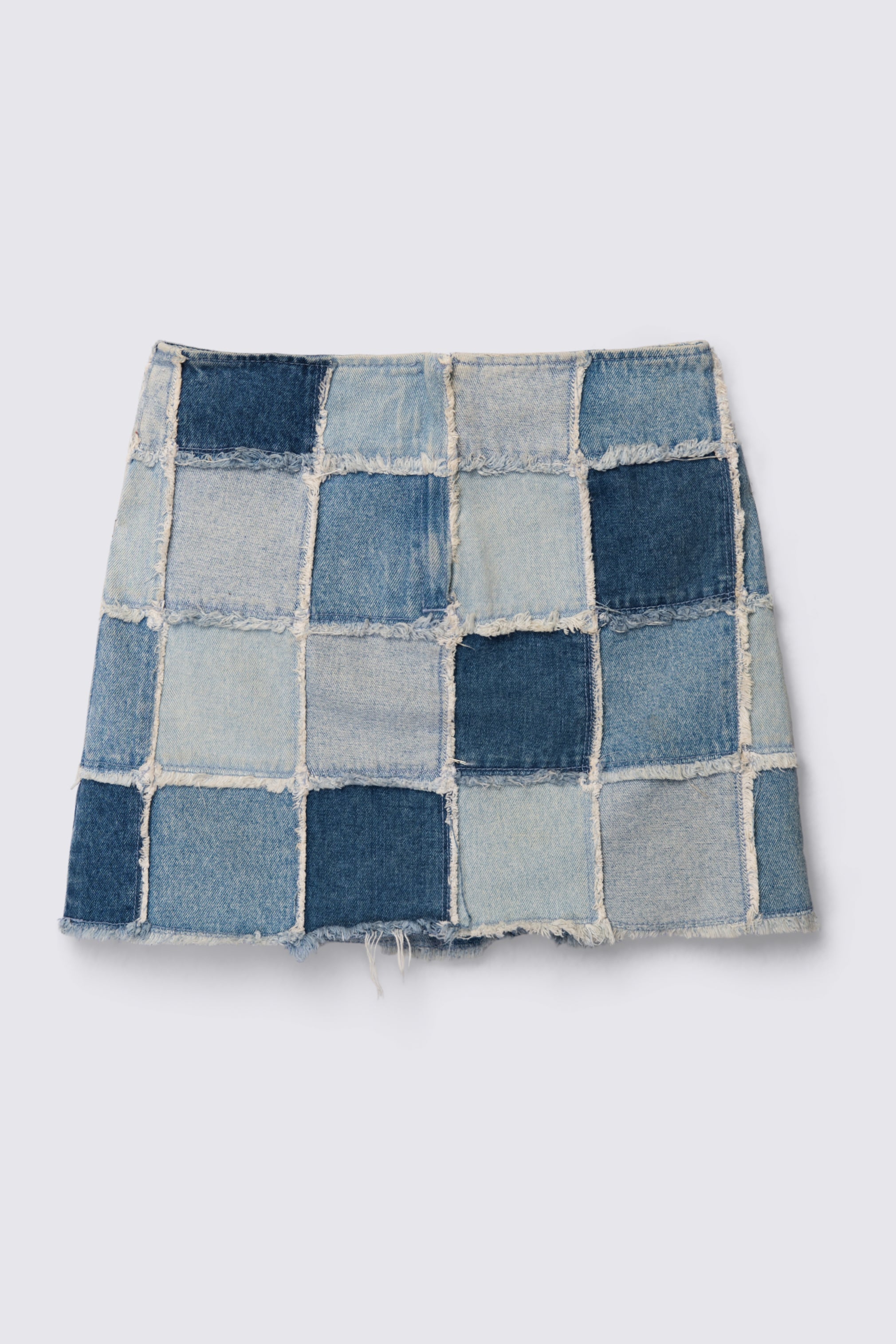 Y2K Zana Di Patchwork Mini Skirt