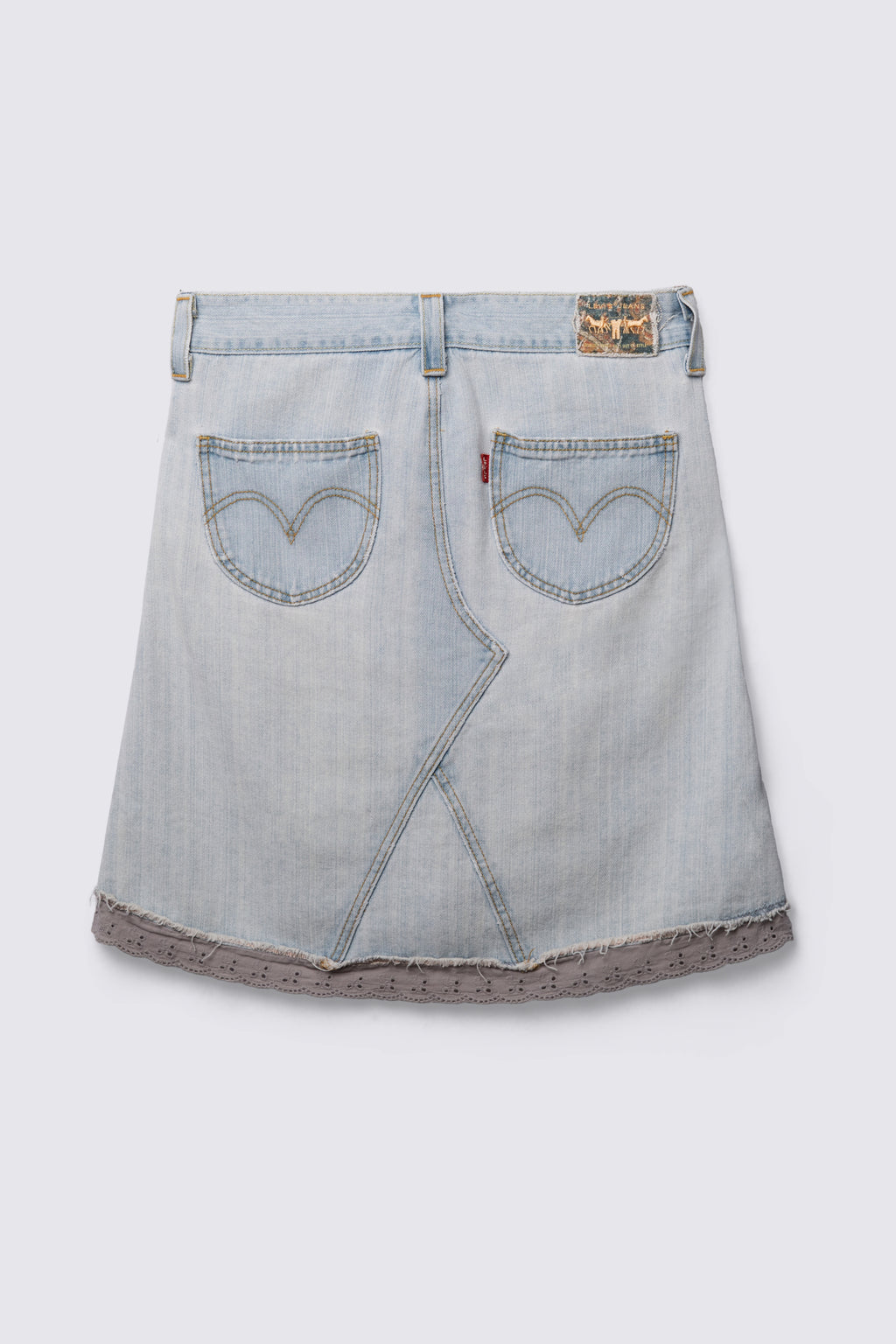 Y2K Levi's 504 Slouch Lowrise Denim Skirt
