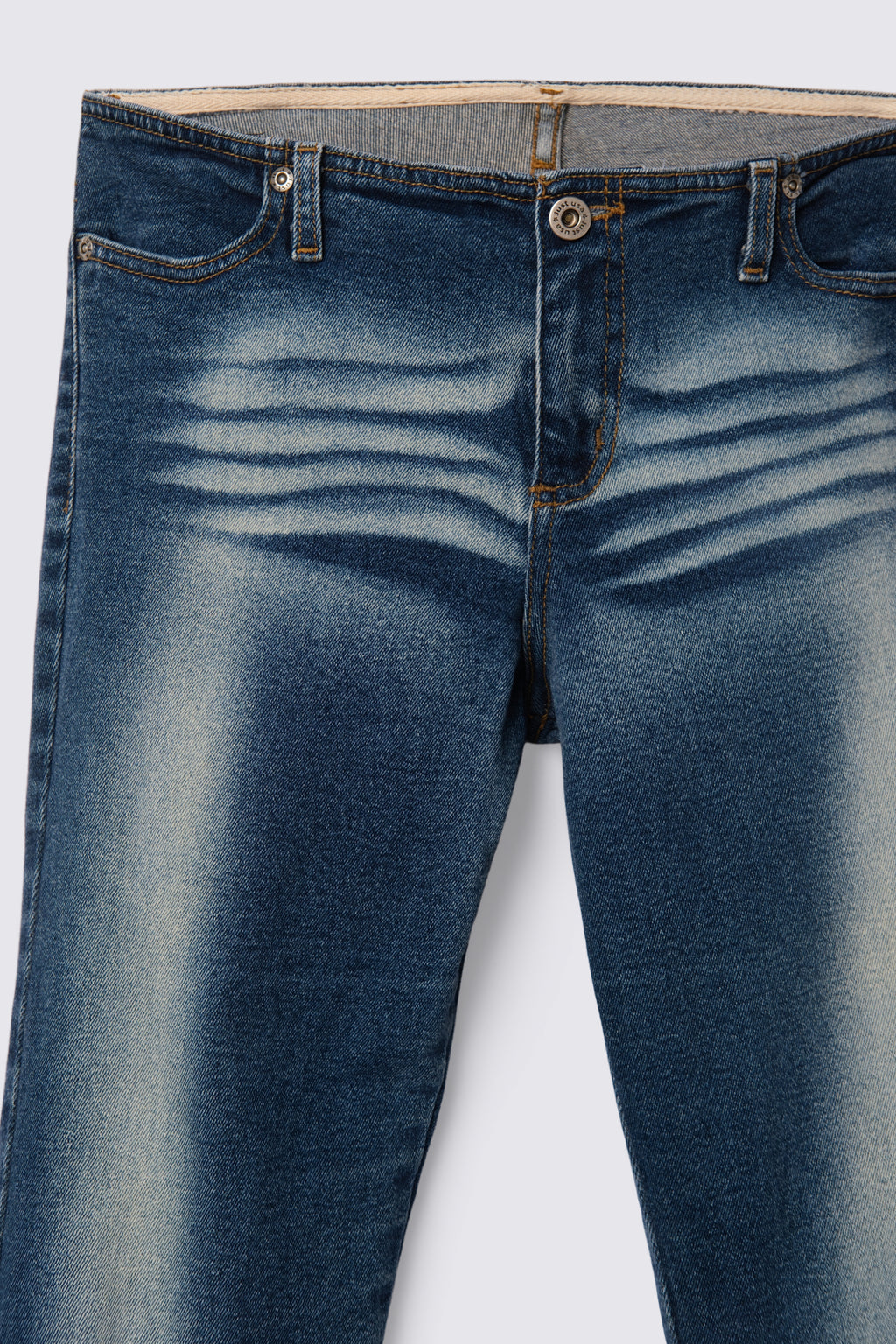 Y2K Lowrise High Contrast Faded Flares