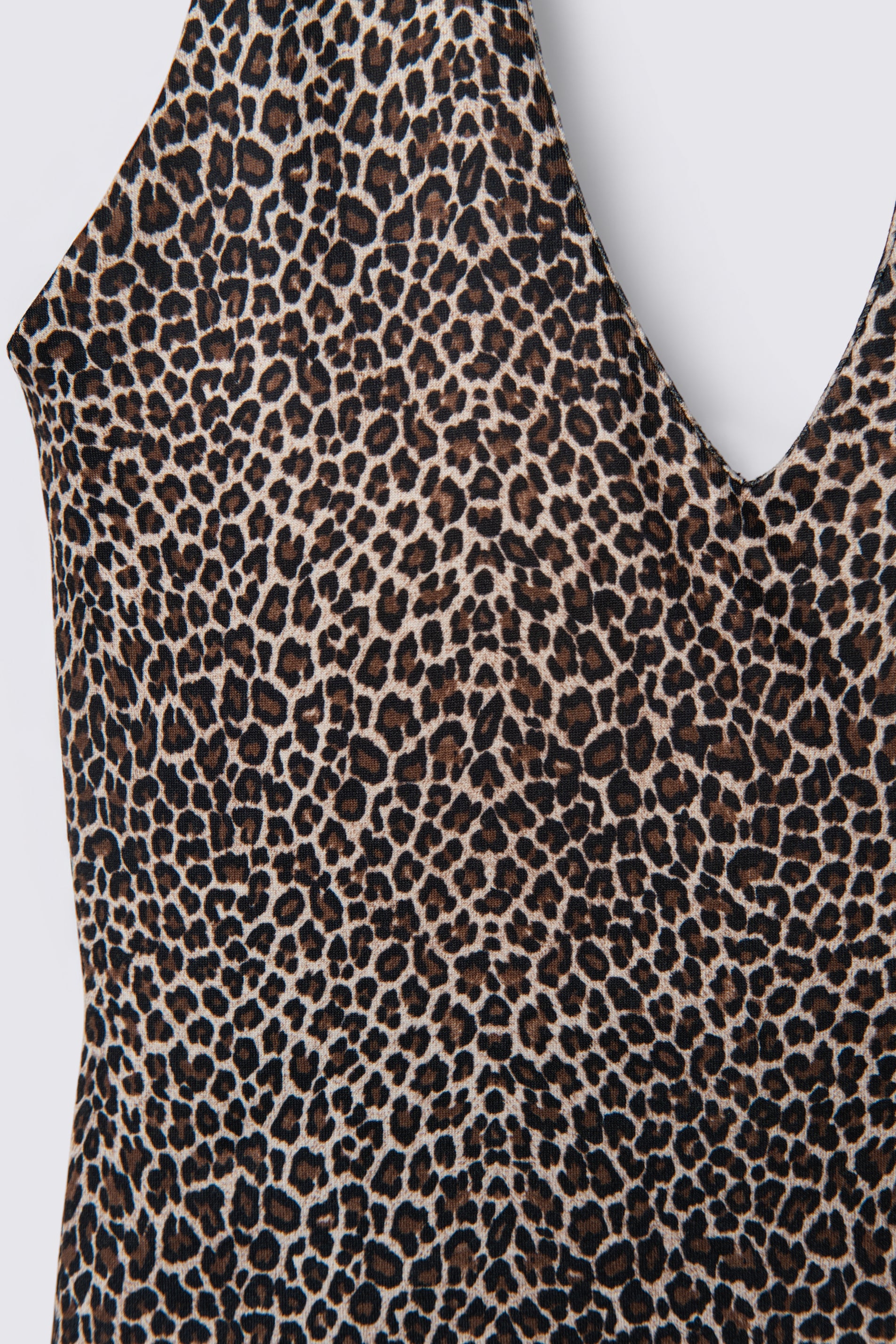 Y2K Formula X Leopard Halter Top