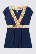 Y2K Self Esteem Tie Back Babydoll Top