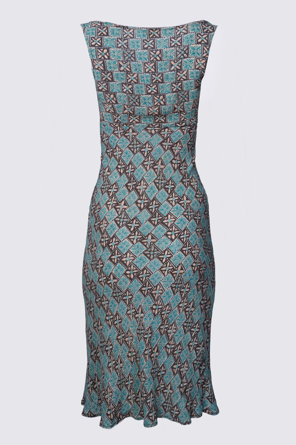 Late 90s Charlotte Russe Bias Cut Rayon Midi Dress