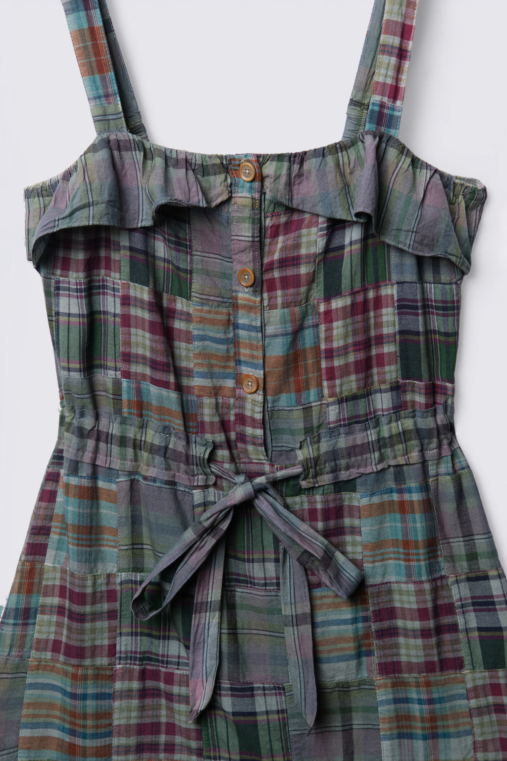 Juicy Couture Cotton Madras Mini Dress