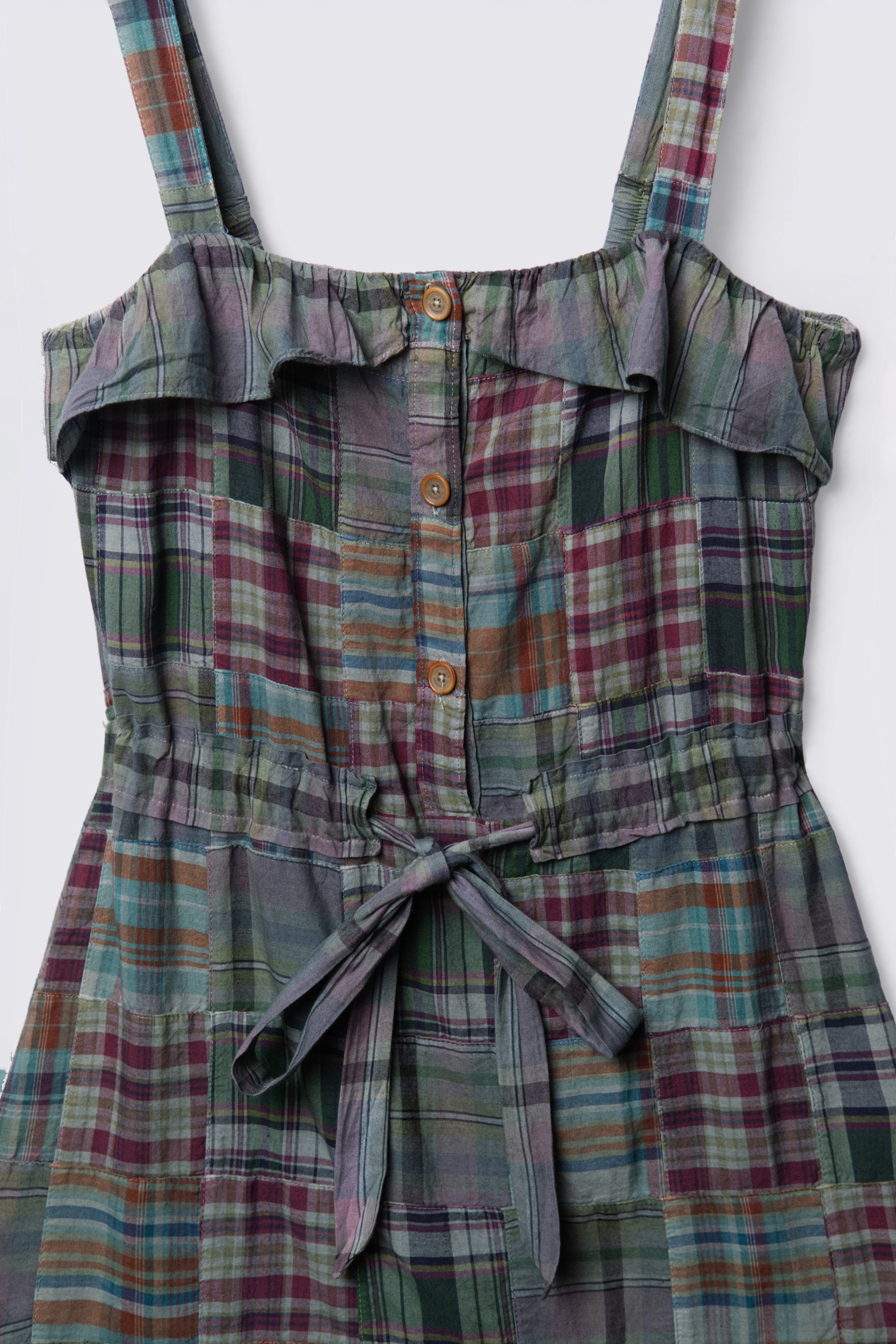 Juicy Couture Cotton Madras Mini Dress