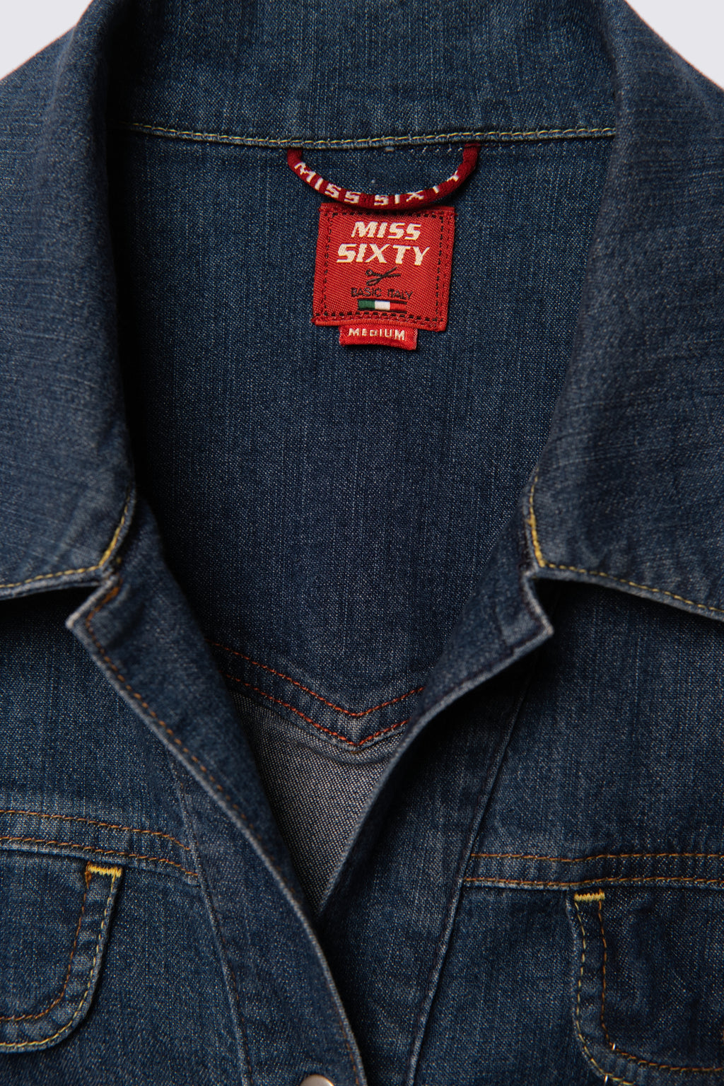 Y2K Miss Sixty Stretch Denim Jumpsuit