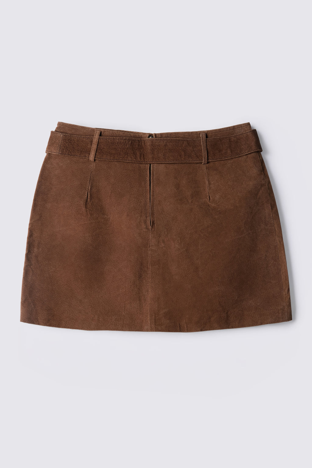 Y2K Deadstock Weathervane Suede Mini Skirt