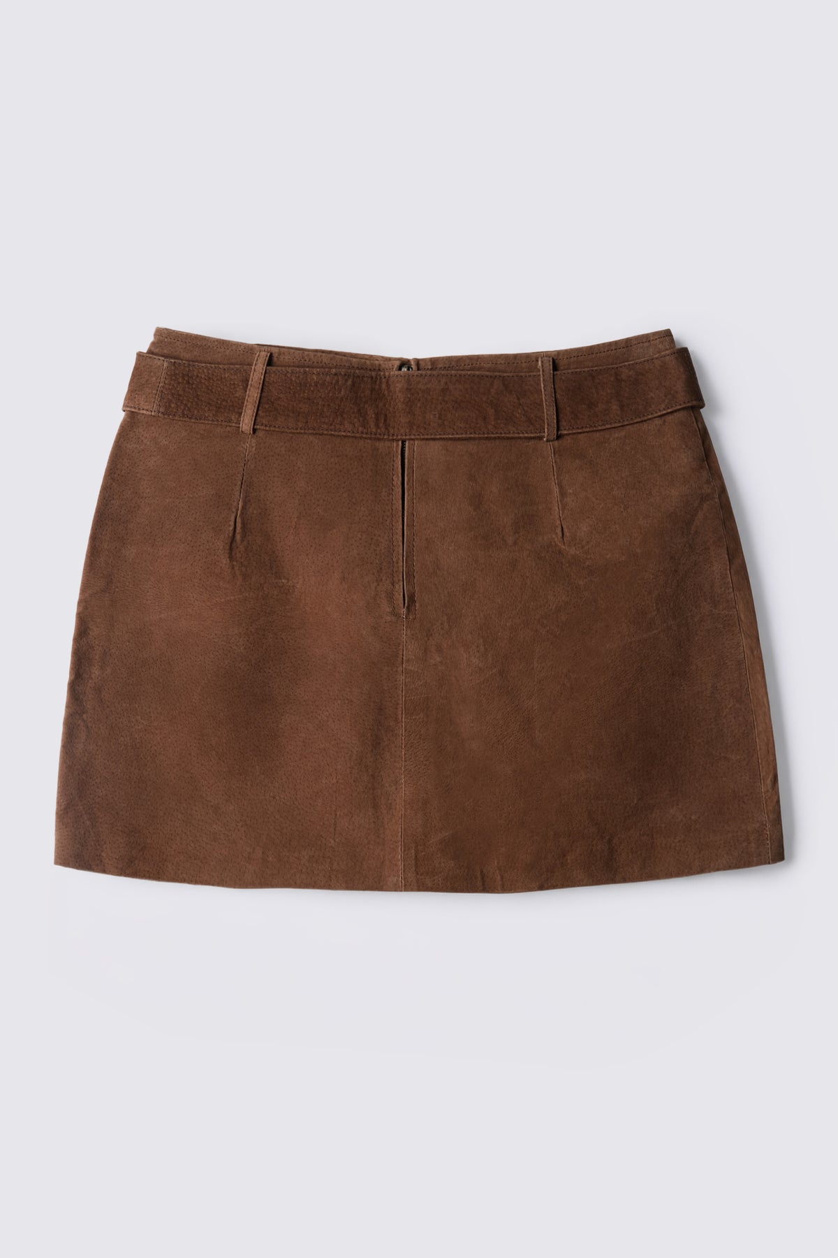 Y2K Deadstock Weathervane Suede Mini Skirt