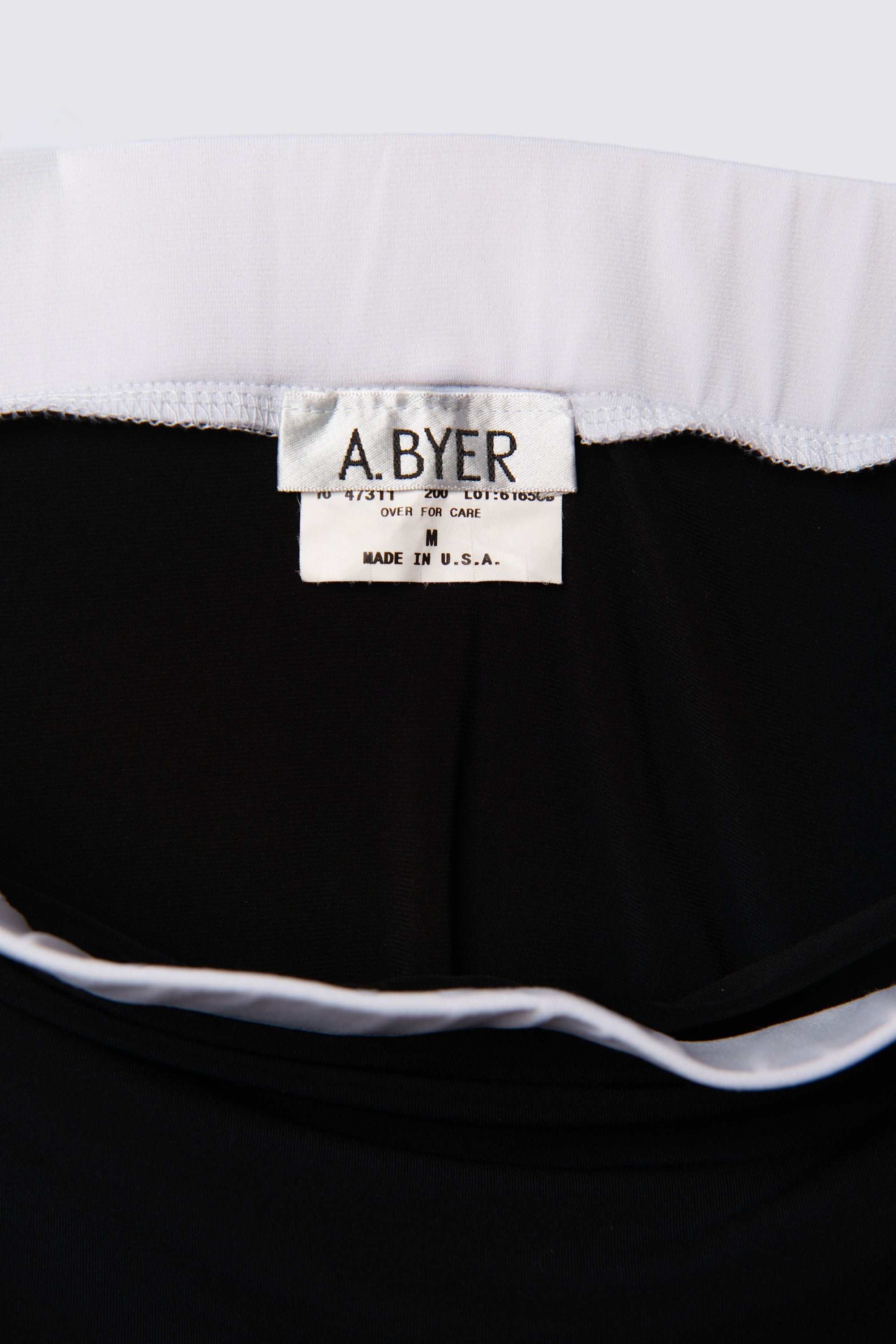 A Byer Side Tie Strapless Top