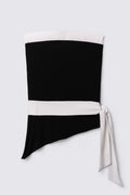 A Byer Side Tie Strapless Top