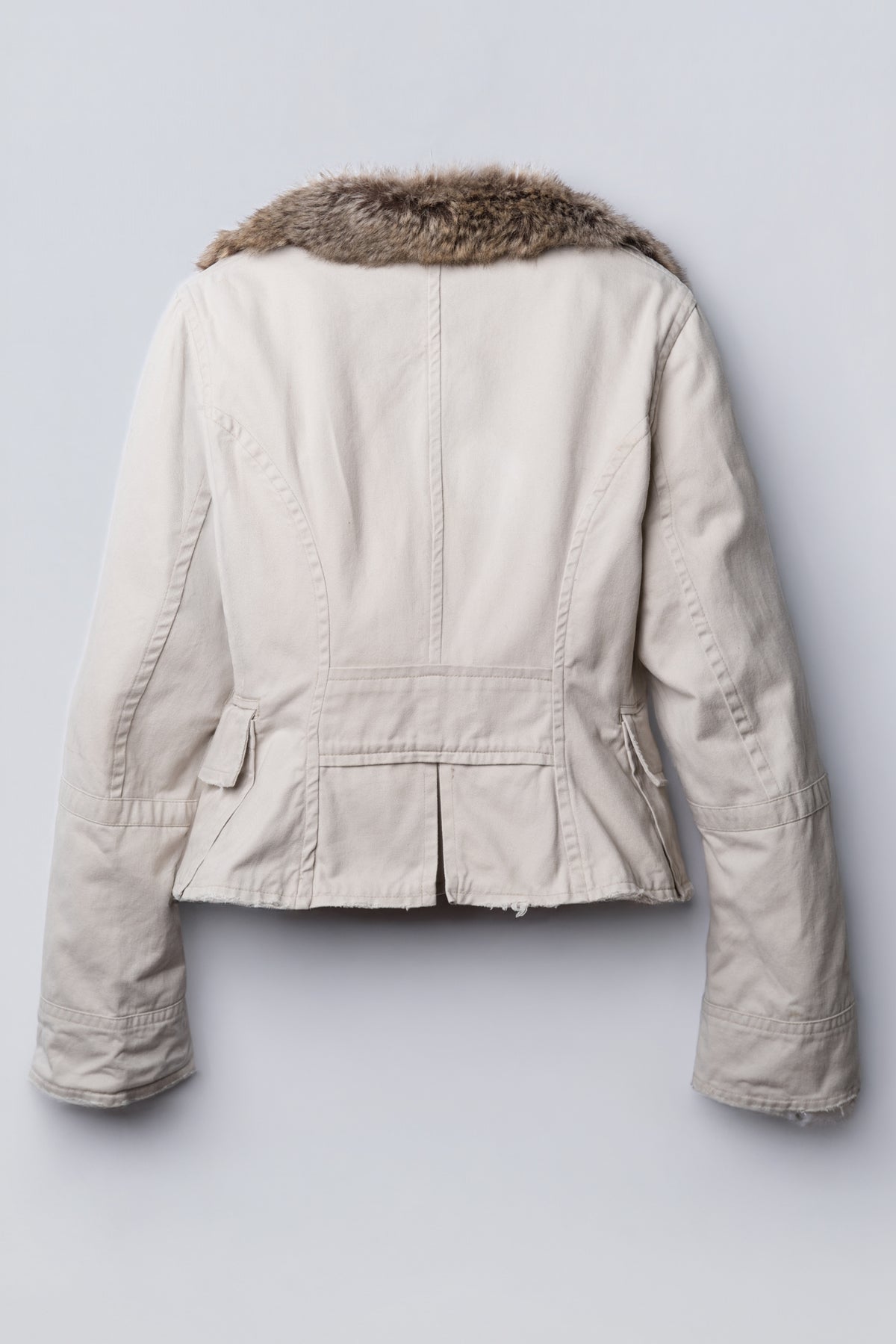 Y2K BB Dakota Fur Collar Cotton Jacket