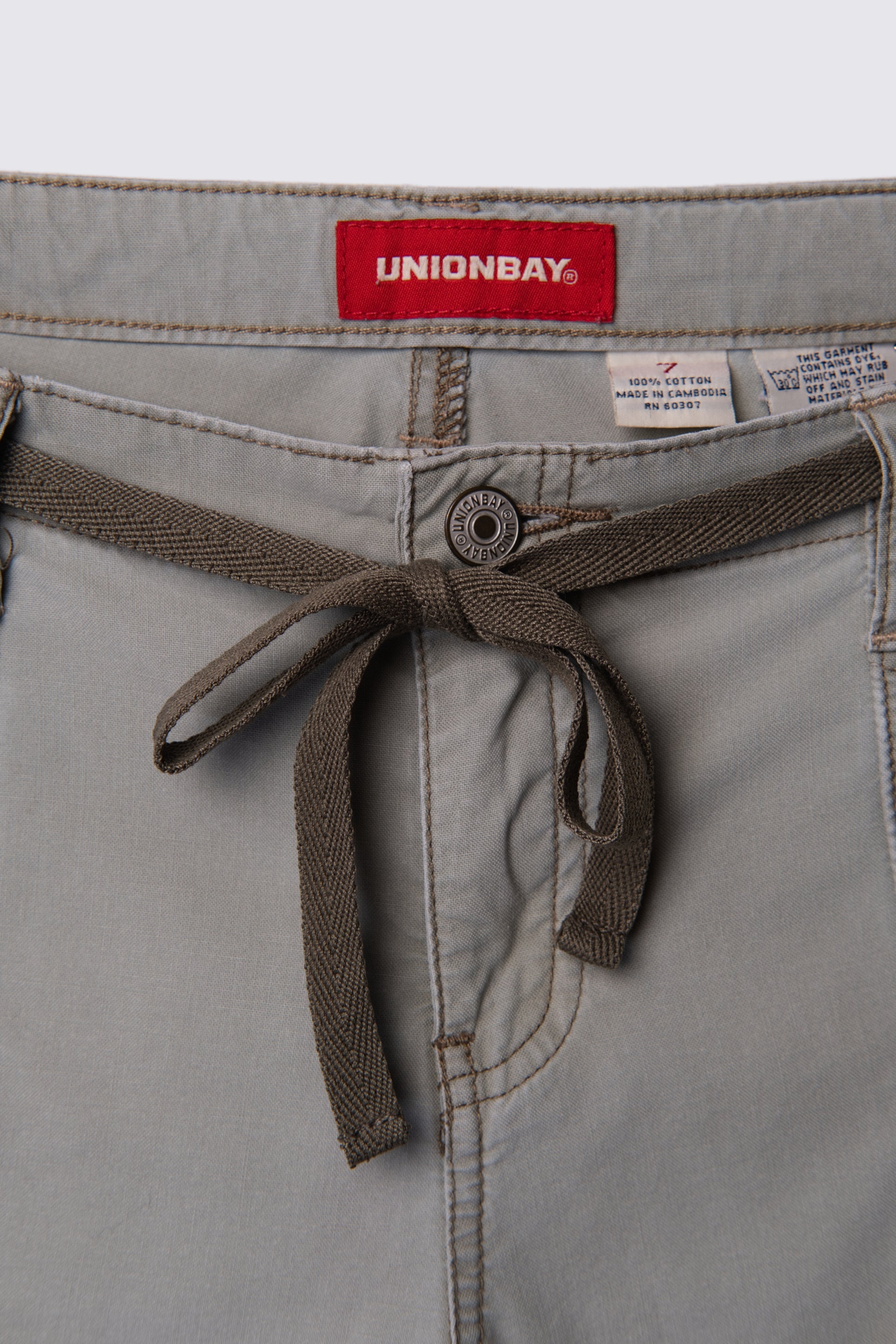 Y2K Unionbay Drawstring Utility Shorts