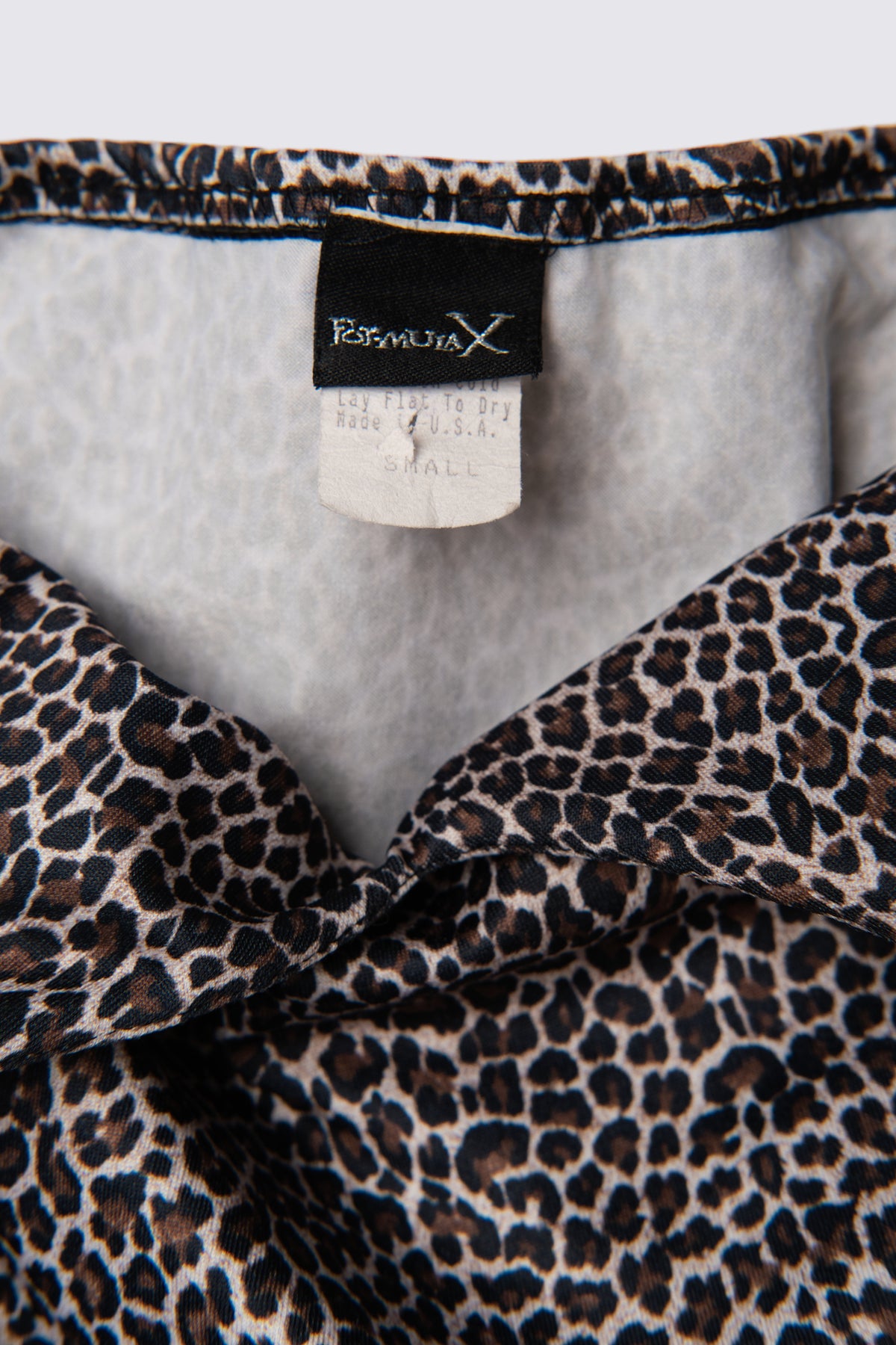 Y2K Formula X Leopard Halter Top