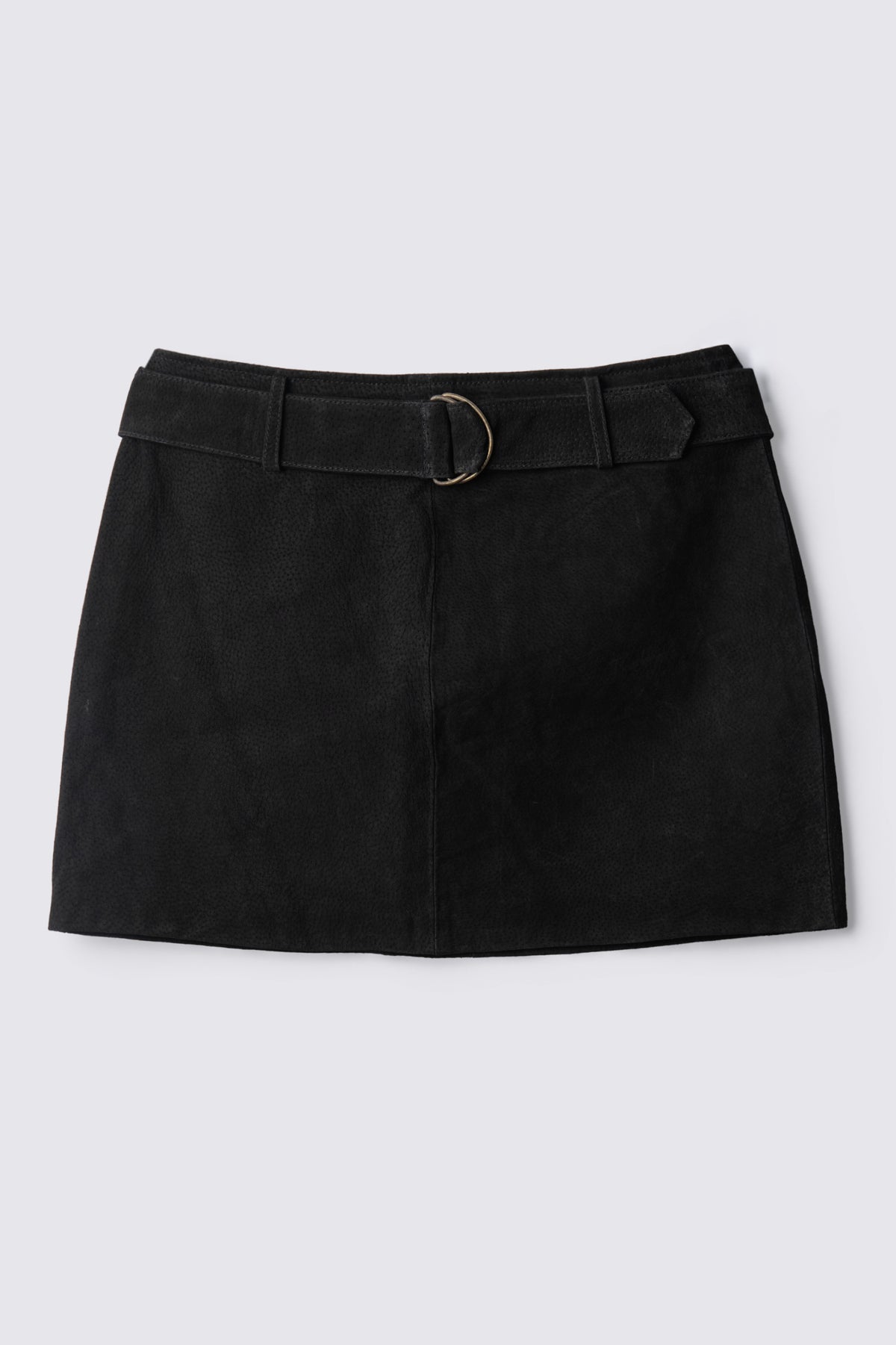 Y2K Deadstock Weathervane Suede Mini Skirt