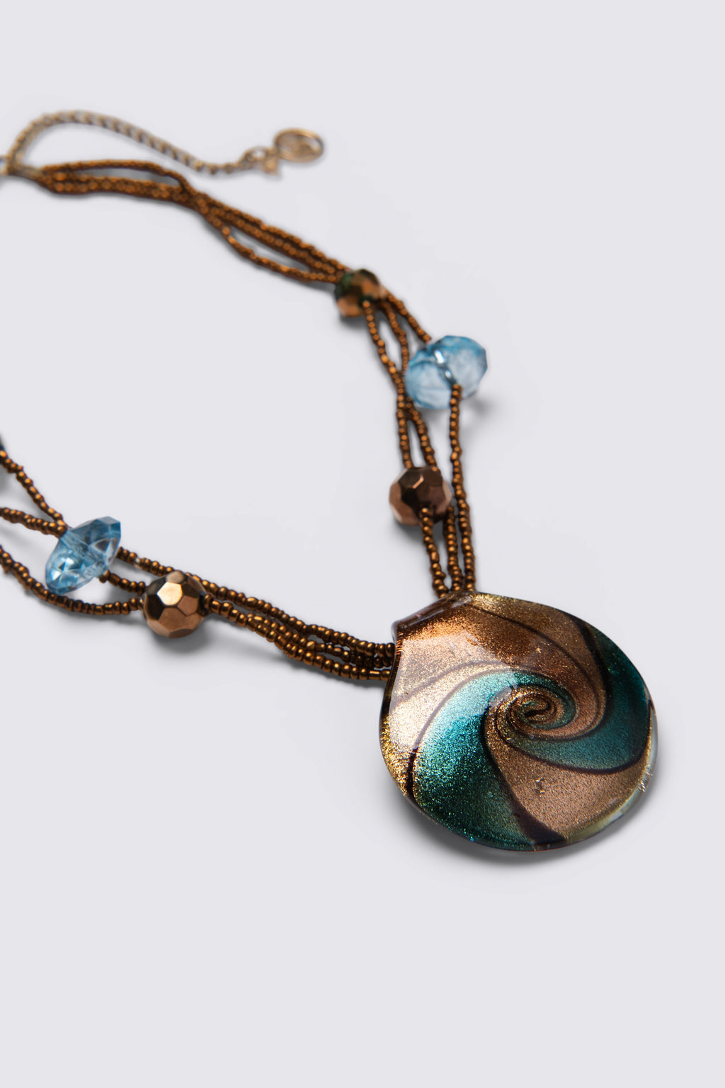 Y2K Murano-Style Art Glass Pendant