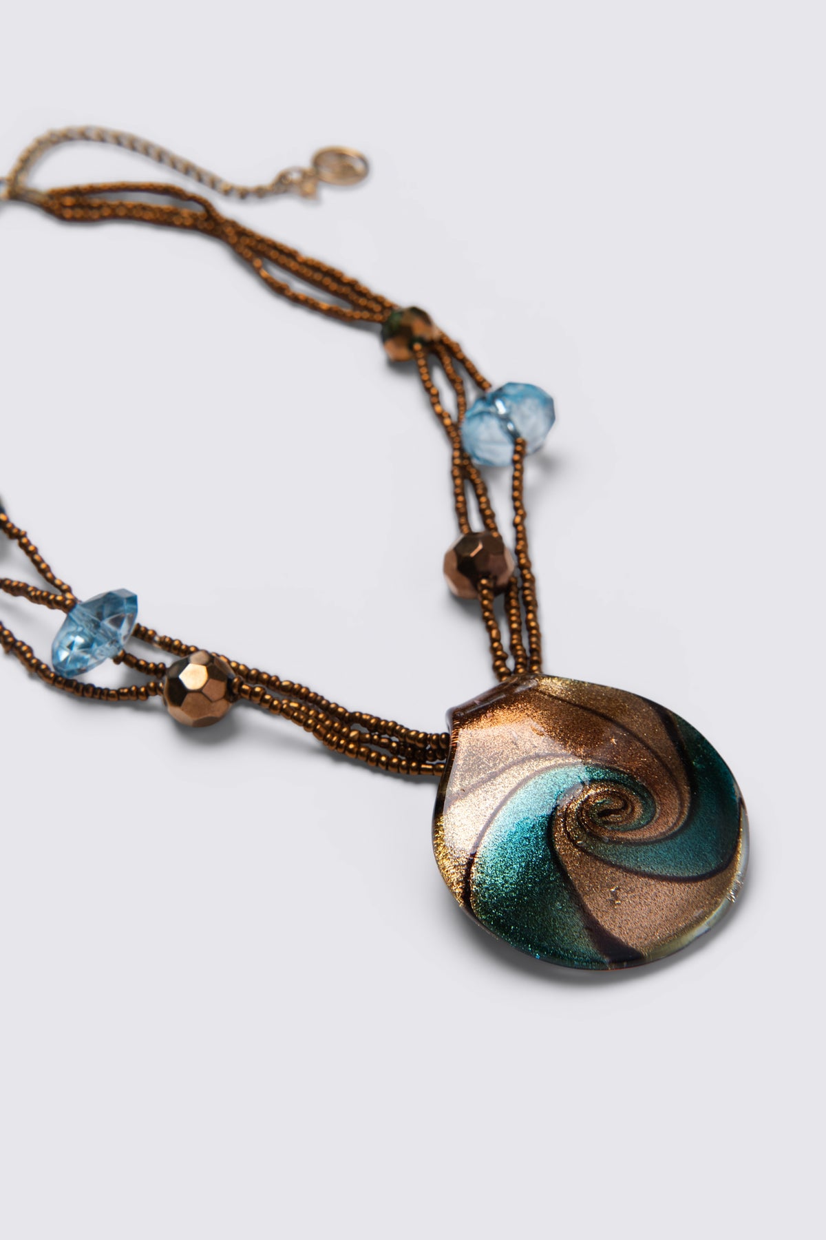 Y2K Murano-Style Art Glass Pendant
