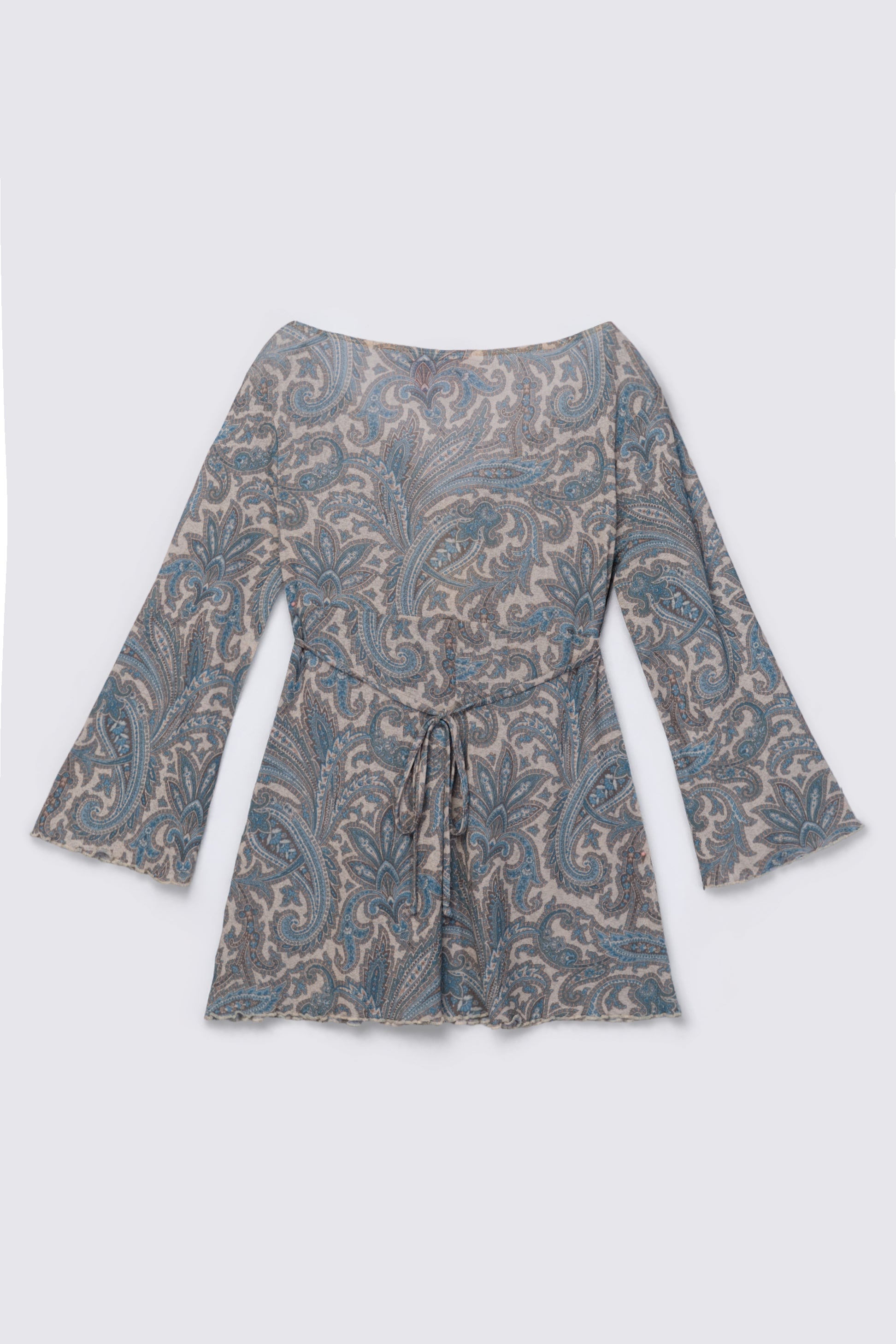 Y2K Xhilaration Sheer Bell Sleeve Fairy Top