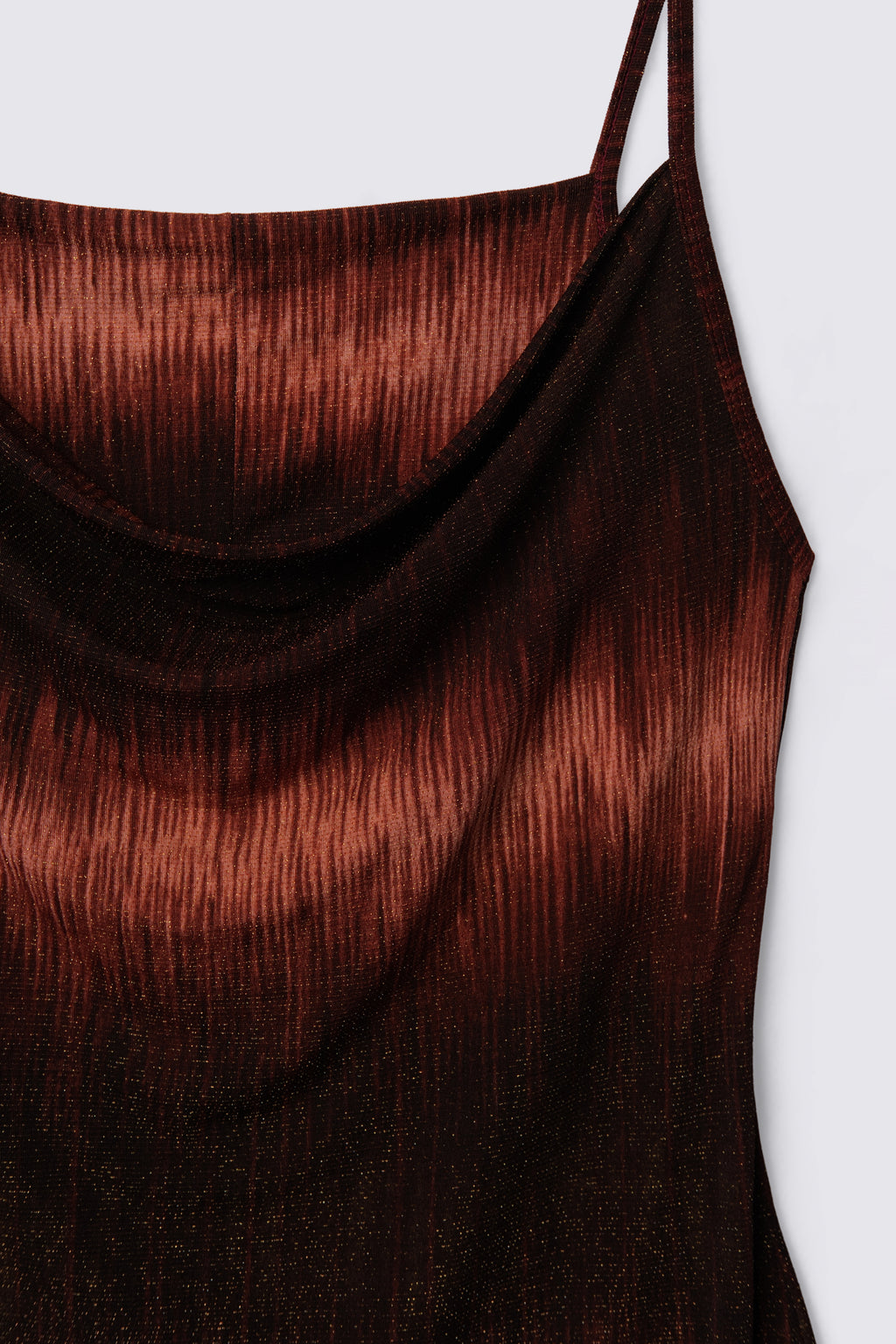 Y2K Shimmer Ombre Shimmer Slip Dress