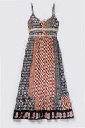 Y2K Charlotte Russe Boho Cotton Maxi Dress