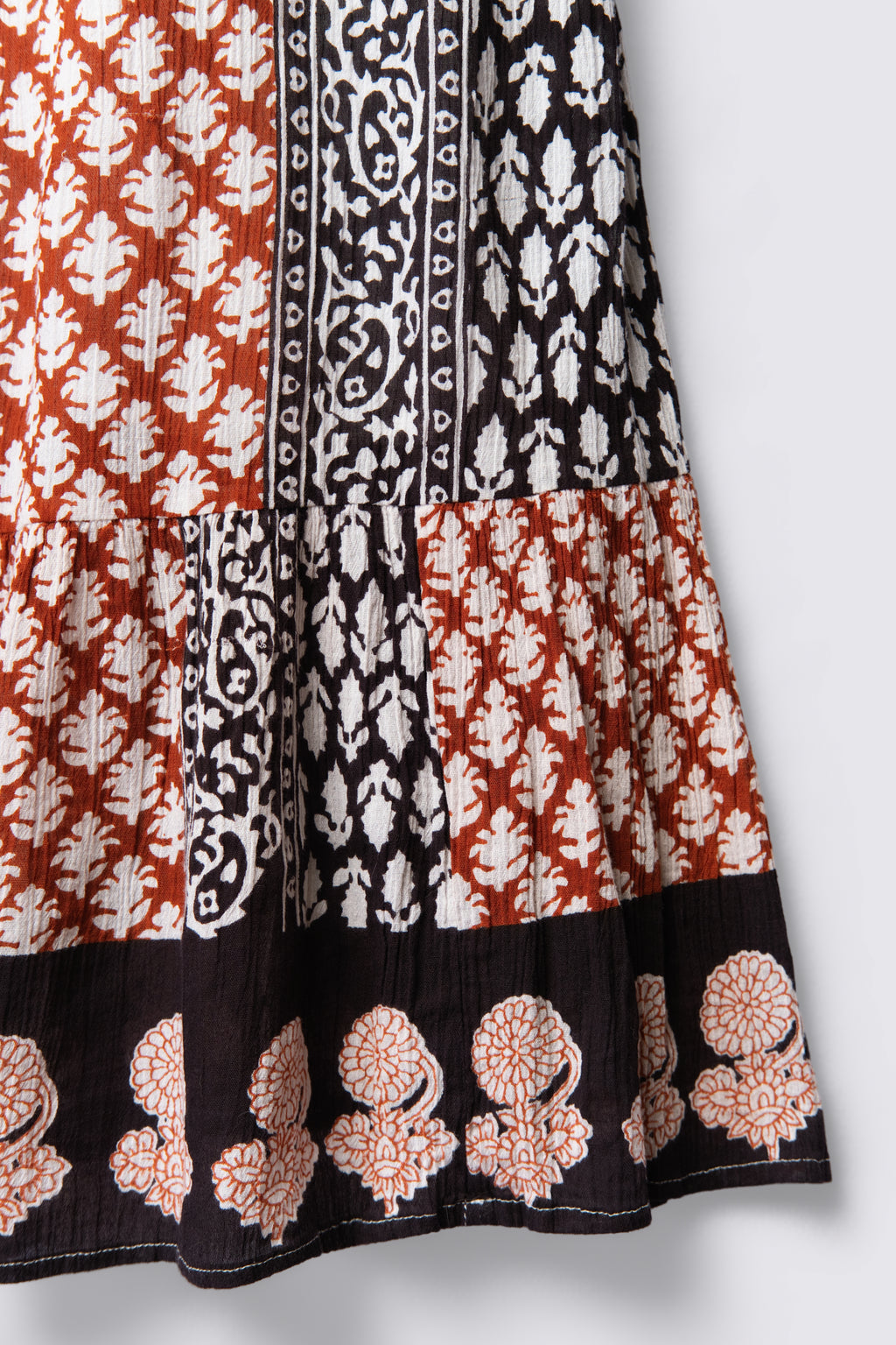 Y2K Charlotte Russe Boho Cotton Maxi Dress