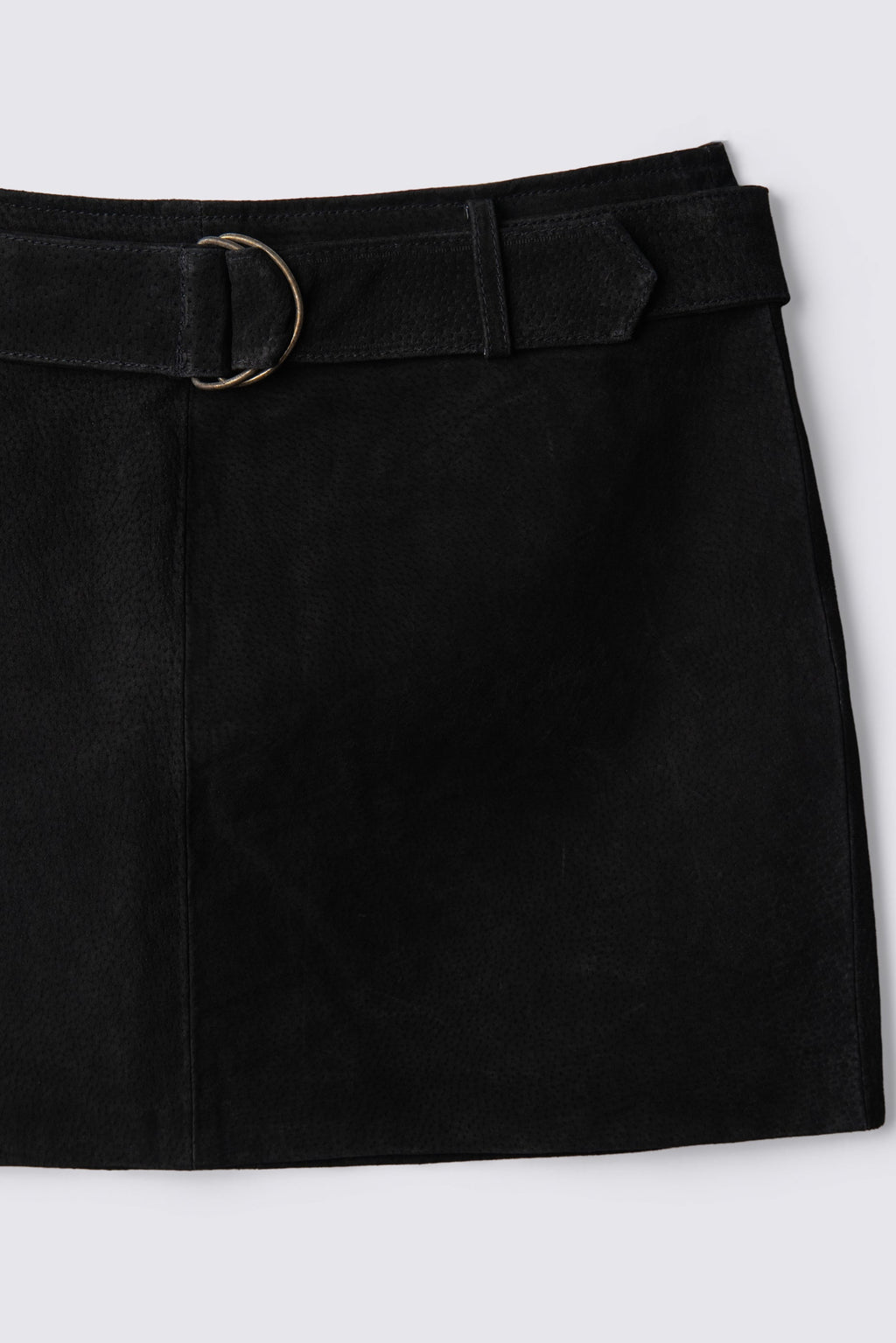 Y2K Deadstock Weathervane Suede Mini Skirt