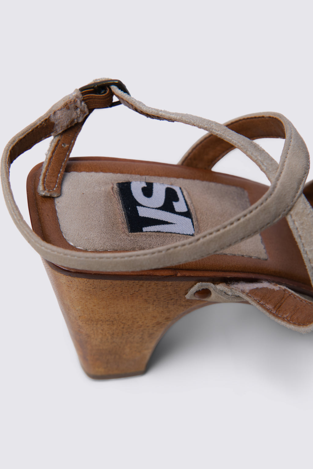90s Victoria's Secret Suede Clog Sandals